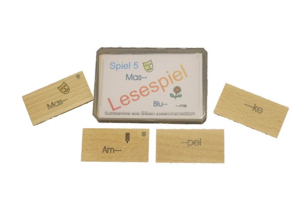 Lesespiel von Ebert GmbH mit 24 Einzelspielen_Bild1