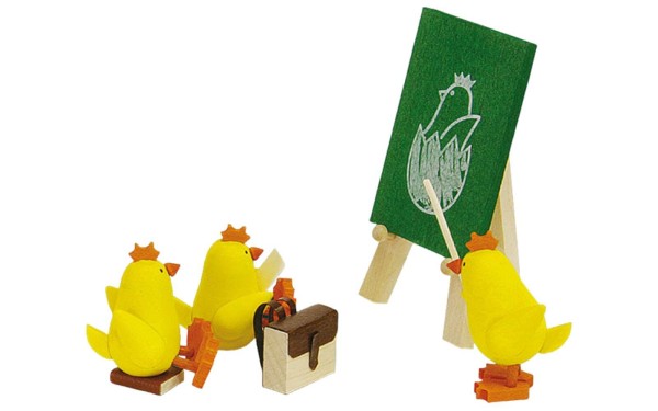 Chicks - School, 5 cm by Richard Glässer GmbH