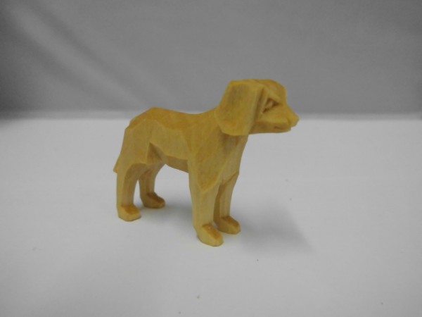 Jagdhund, geschnitzt, 5 cm von Nestler-Seiffen_Bild1