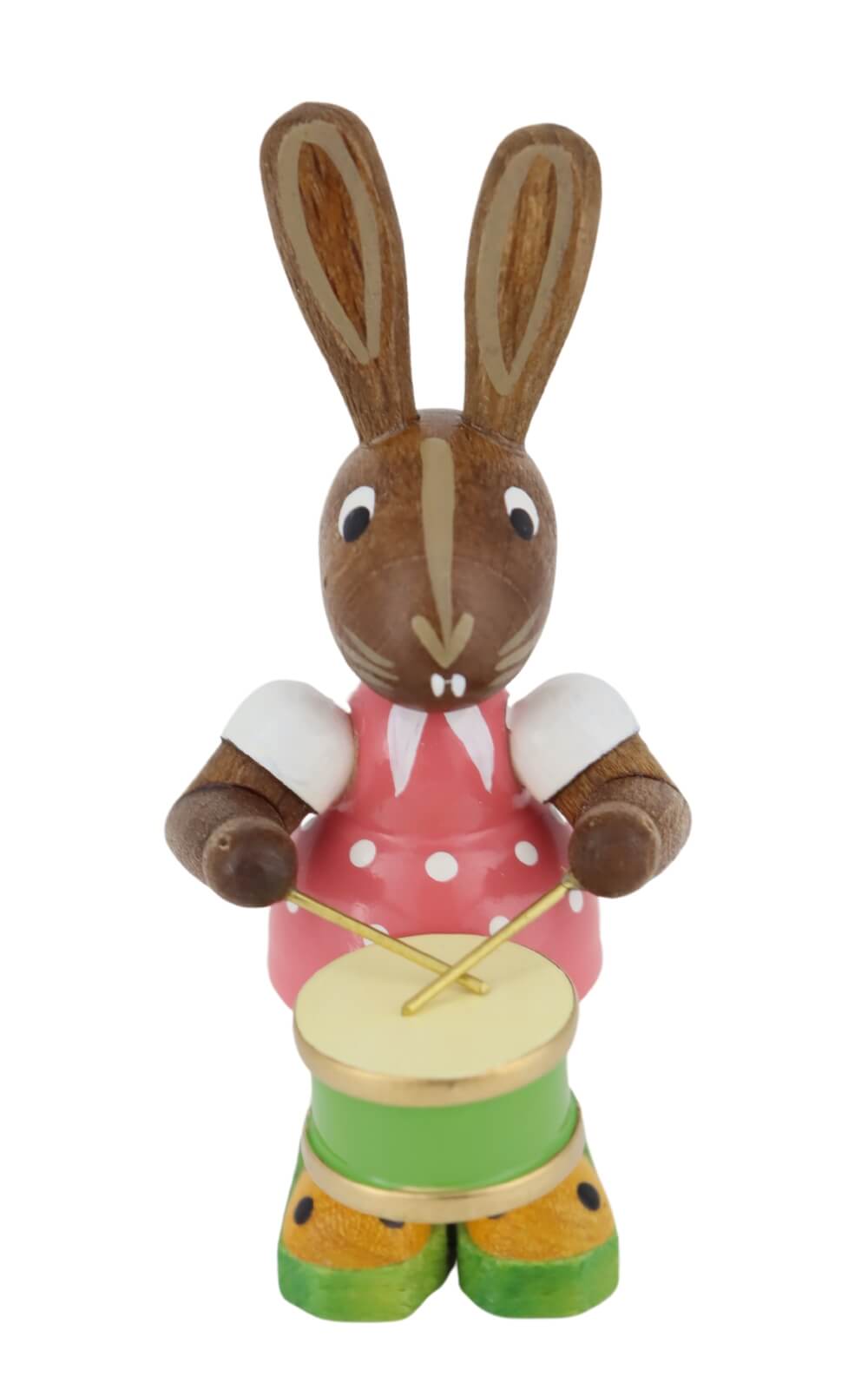 Osterhase - Mädchen mit Trommel von Figurenland Uhlig GmbH_3