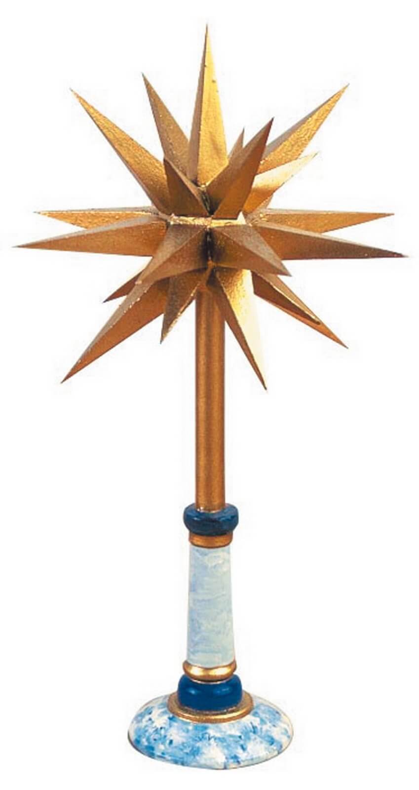 Miniatur Advent star by Hubrig Volkskunst