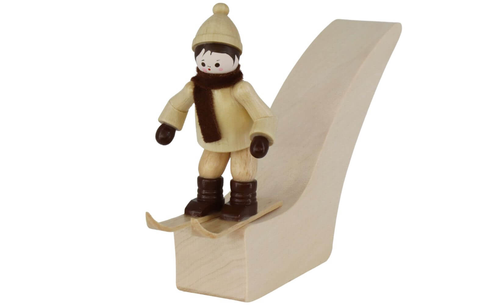 Miniature ski jumping hill with ski jump, nature by Romy Thiel_1
