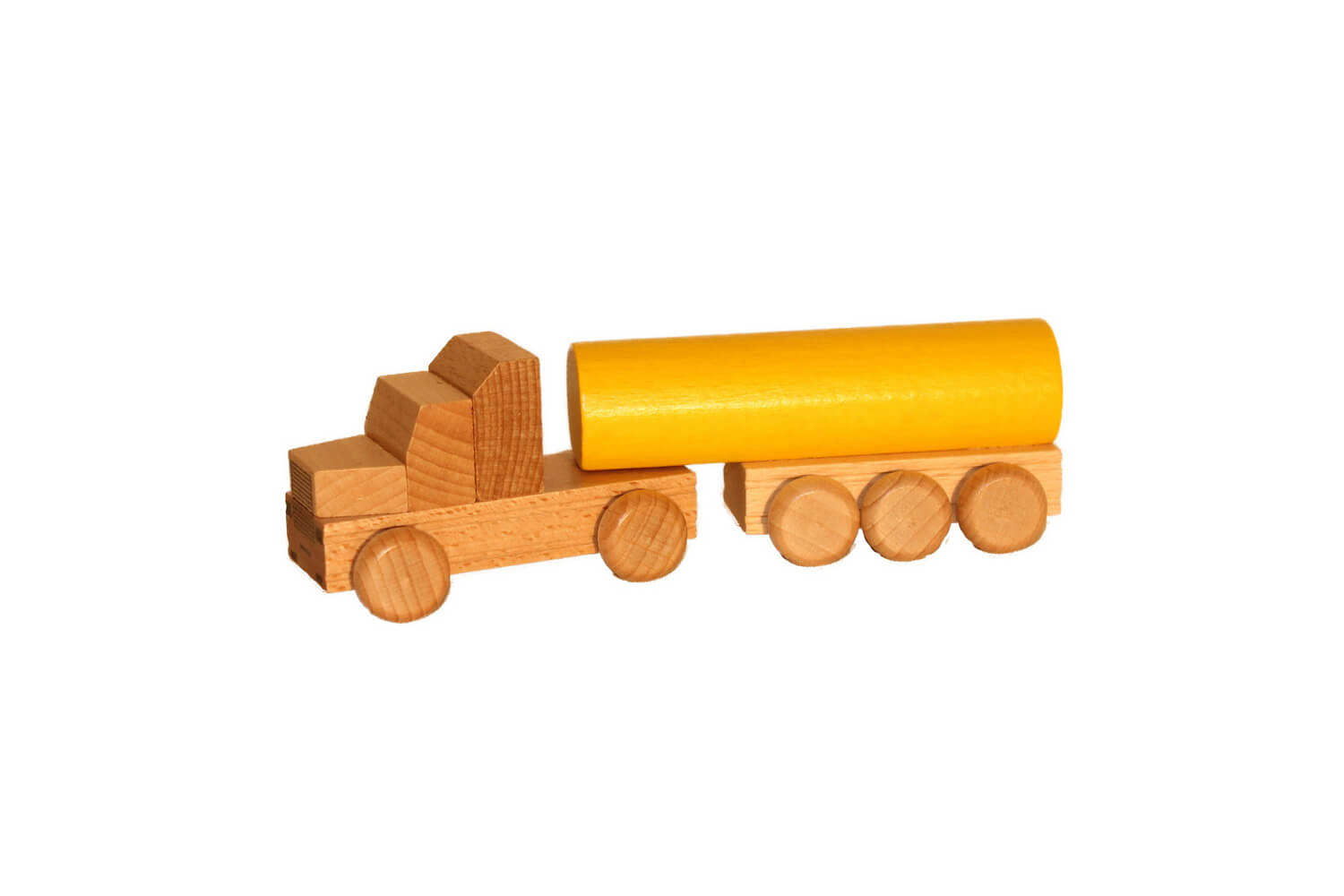 Holzauto US Truck Tanker, farbig von Ebert GmbH