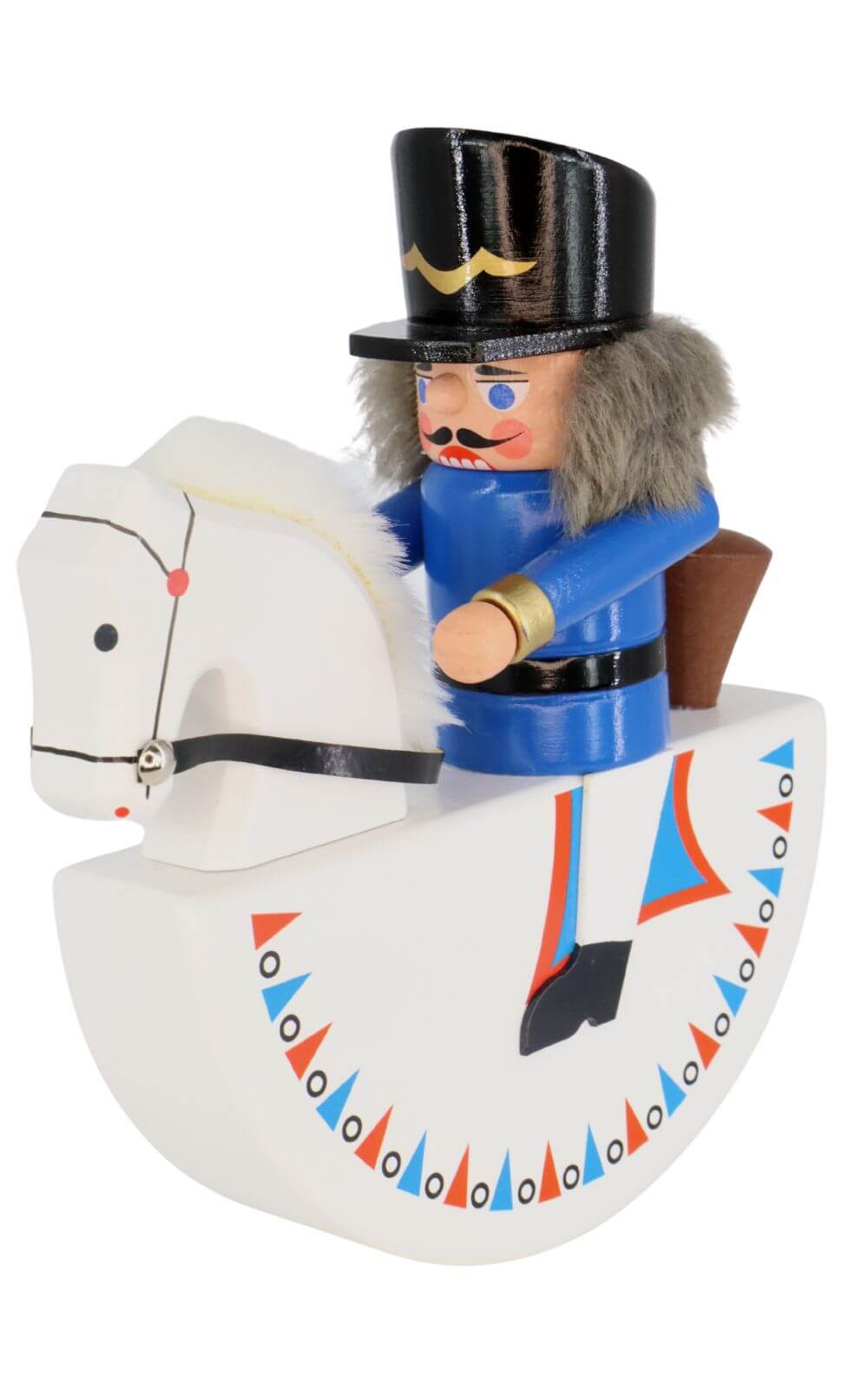 Nussknacker Reiterlein Husar blau, 13 cm von Legler_1