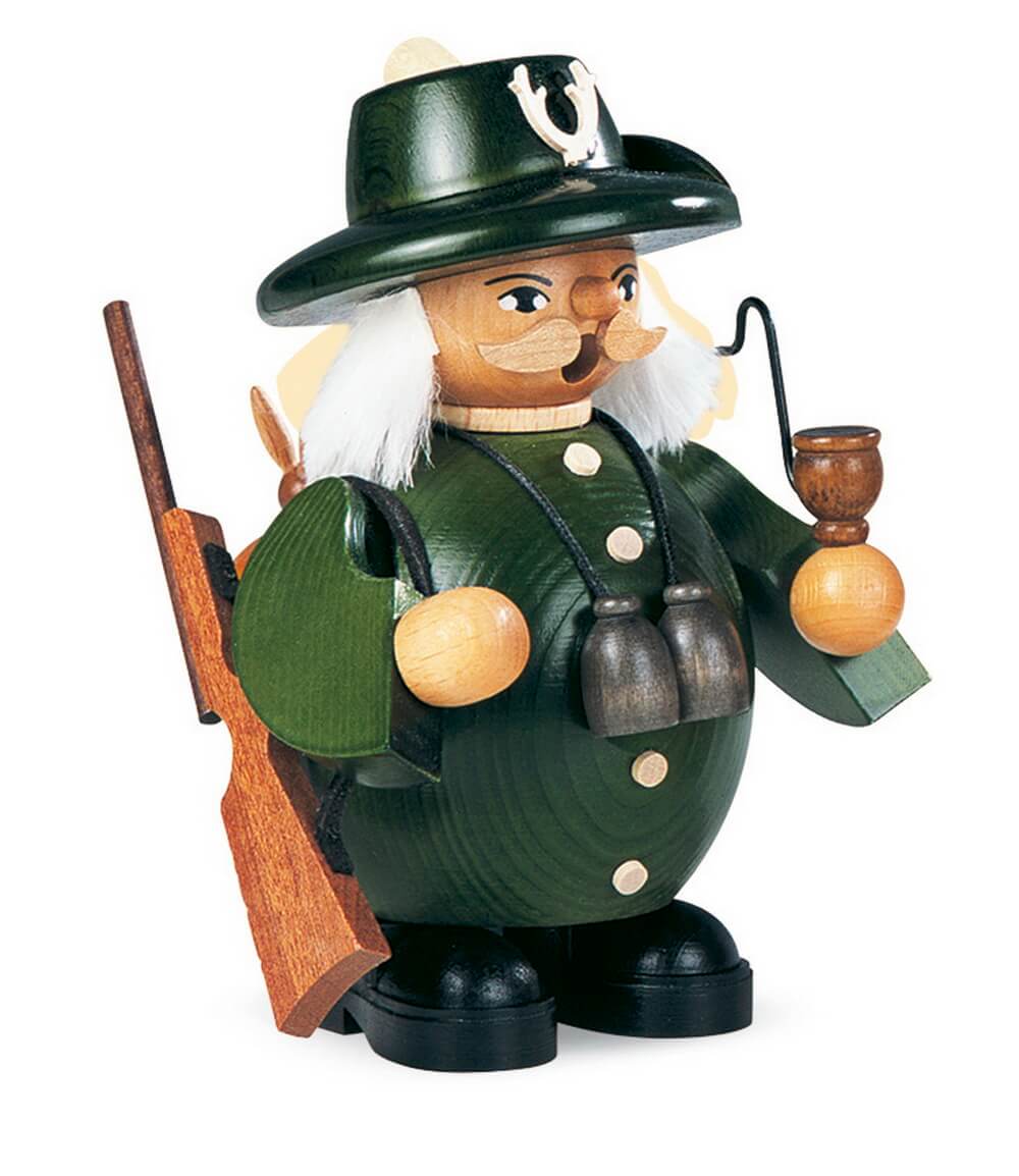 Smoking man forester by Müller Kleinkunst