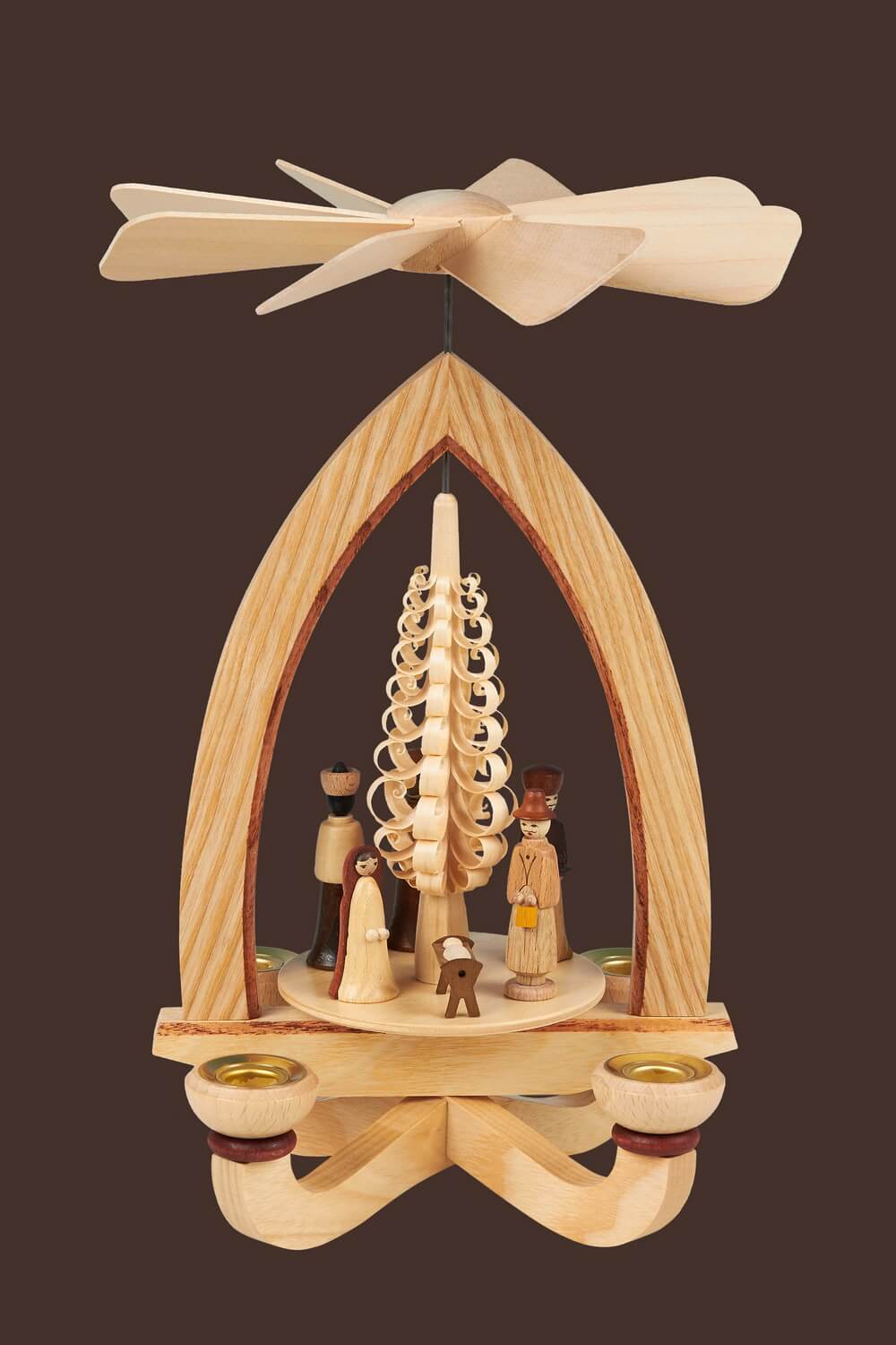 Weihnachtspyramide Christi Geburt, 28 cm von Heinz Lorenz_1