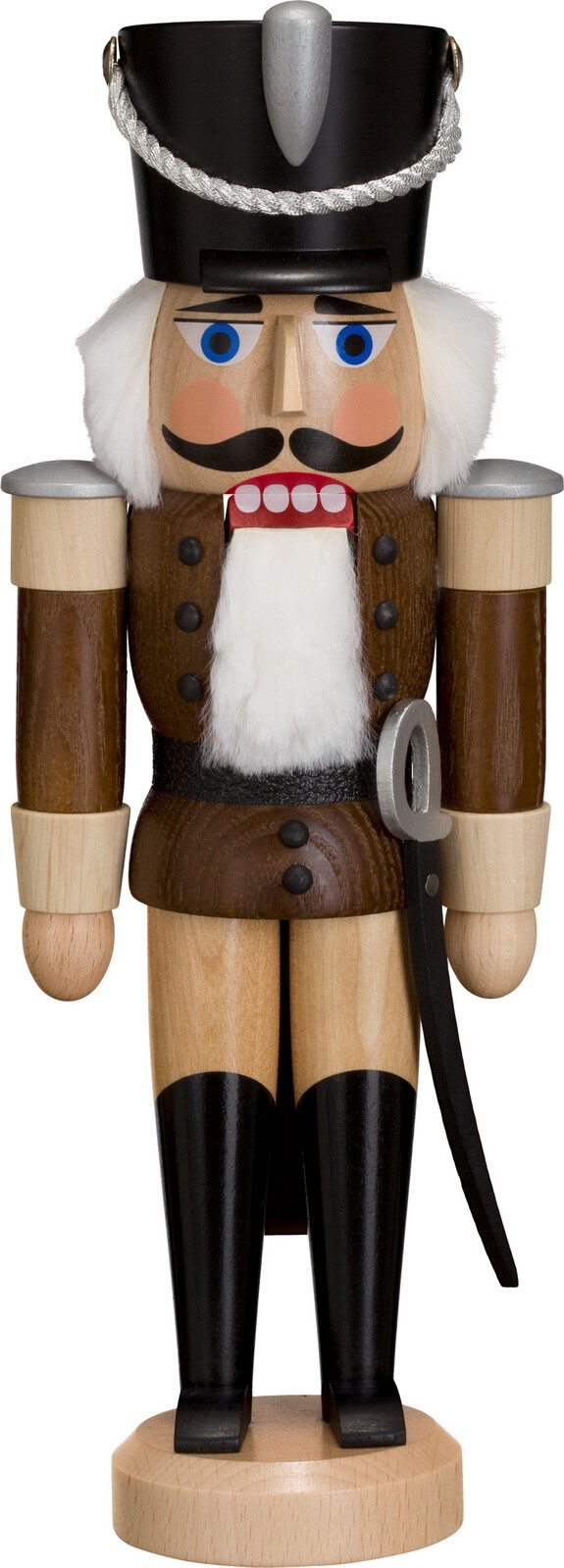 Nutcracker Hussar, 28 cm, colored by Seiffener Volkskunst eG