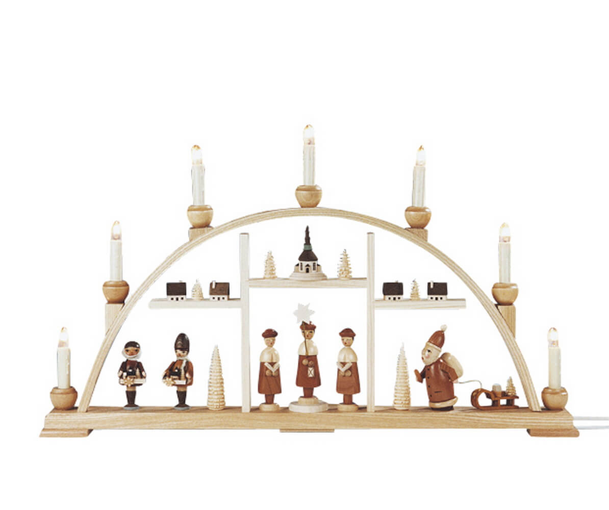 Candle arch with floors and figures, 63 cm by Knuth Neuber_Picture1