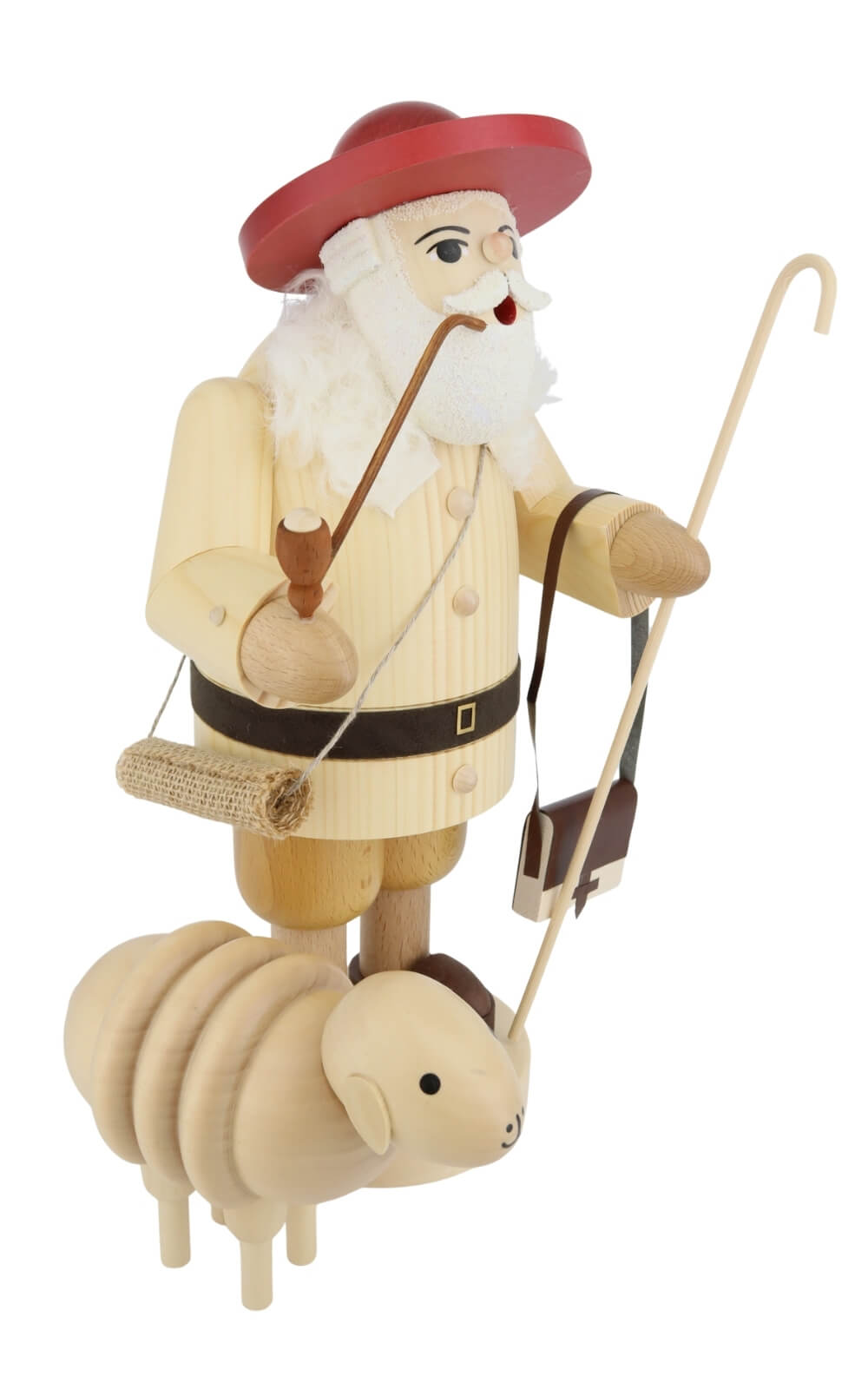 Räuchermännchen Schäfer mit Schaf, 34 cm von Richard Glässer_3
