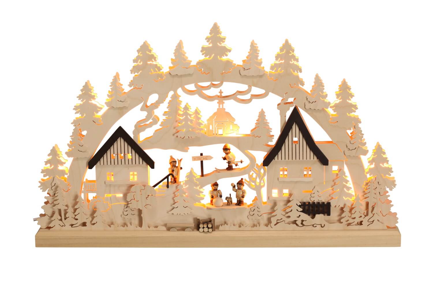 Candle arch winter children, 63 cm by Romy Thiel
