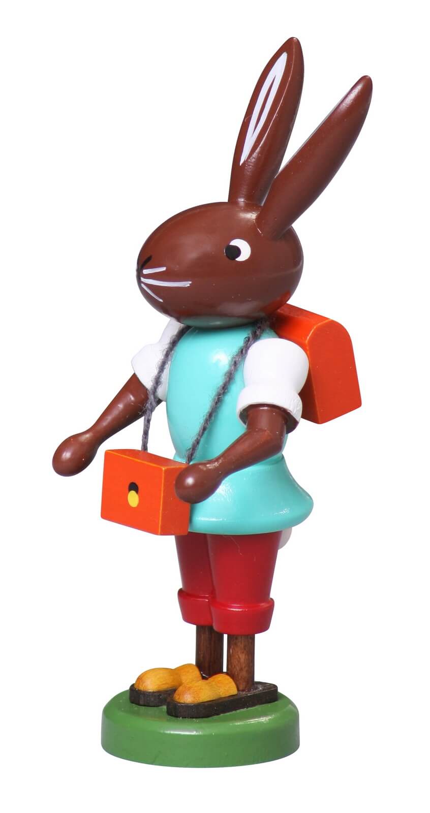 Osterhase mit Ranzen, 9 cm von Thomas Preißler
