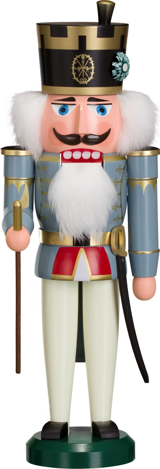 Nussknacker Offiziant, 38 cm von Seiffener Volkskunst eG