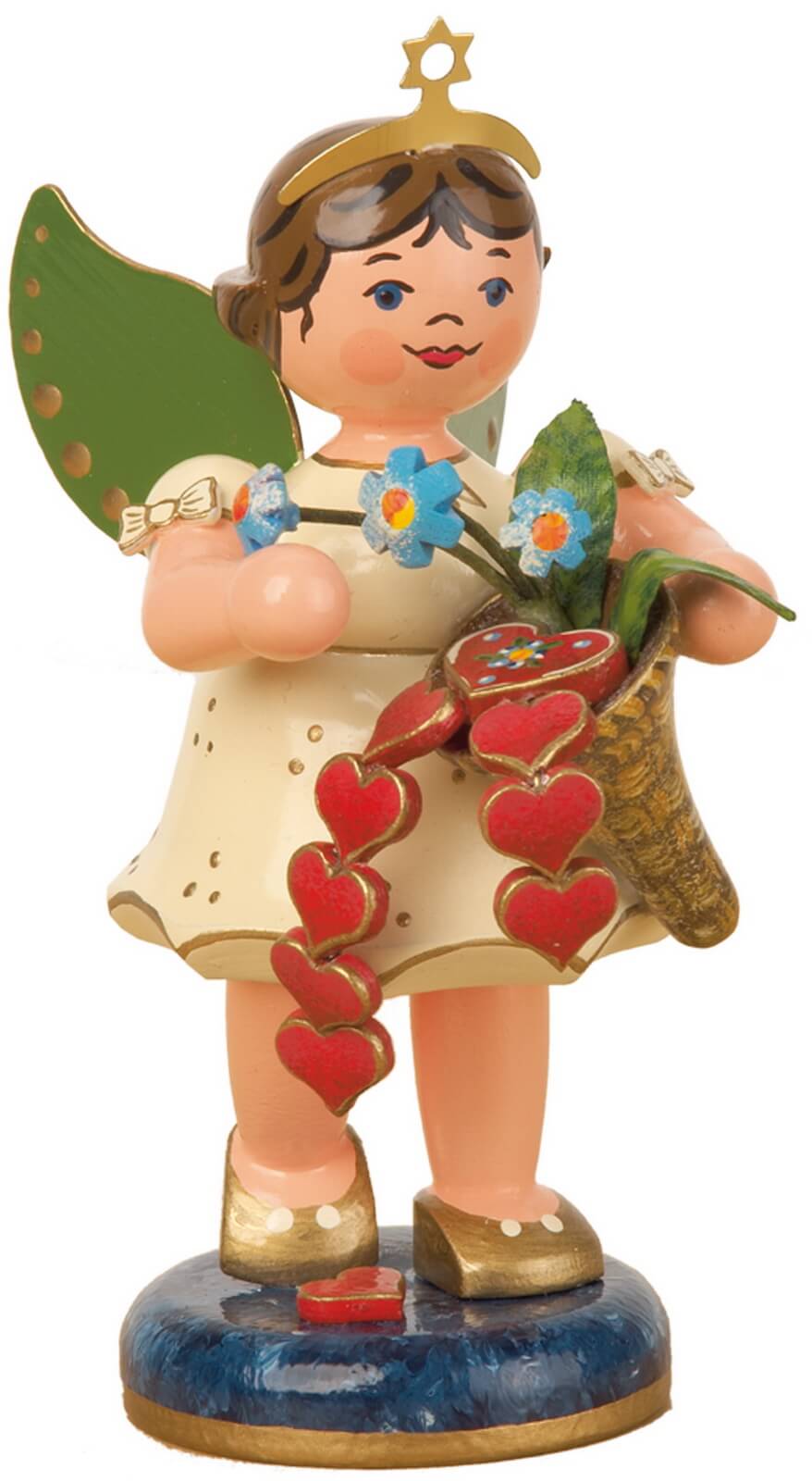 Christmas angel of the heart by Hubrig Volkskunst