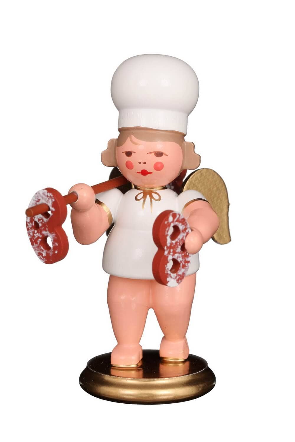 Christmas angel - baker's angel with pretzel by Christian Ulbricht