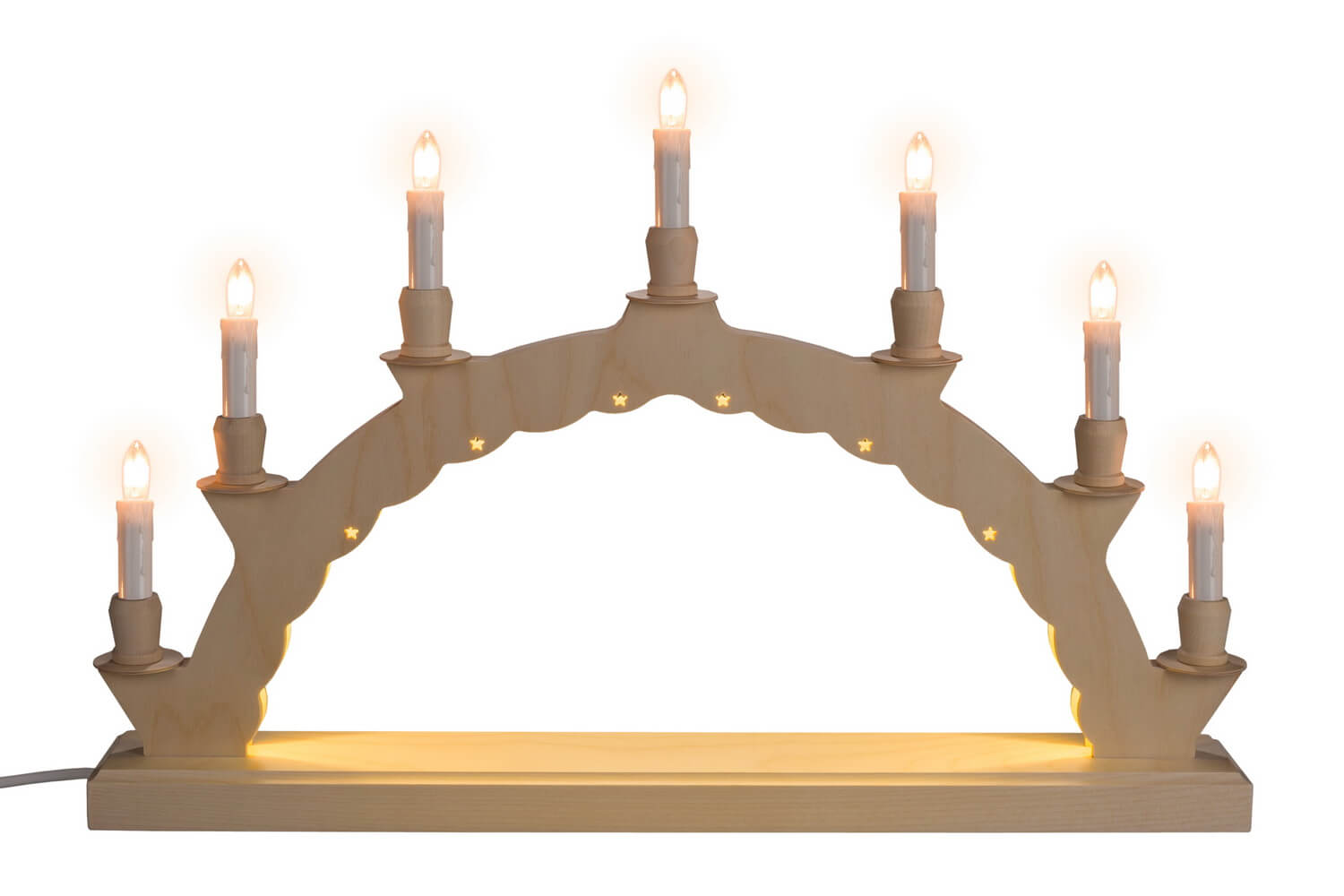 LED Candle Arch Empty arch with indirect lighting by SEIFFEN.COM