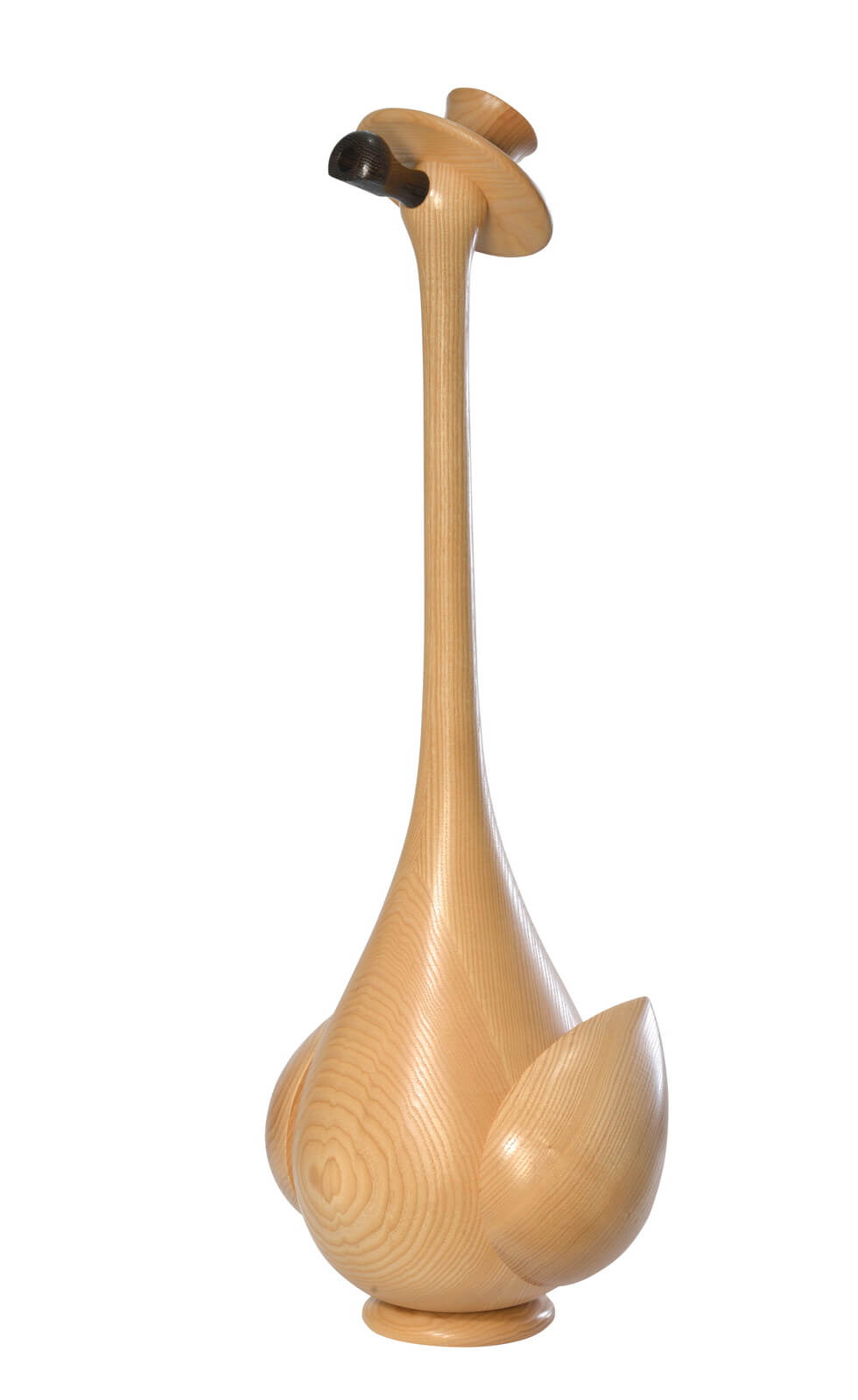 Smoking man duck Gustav, 65 cm, natural by KWO