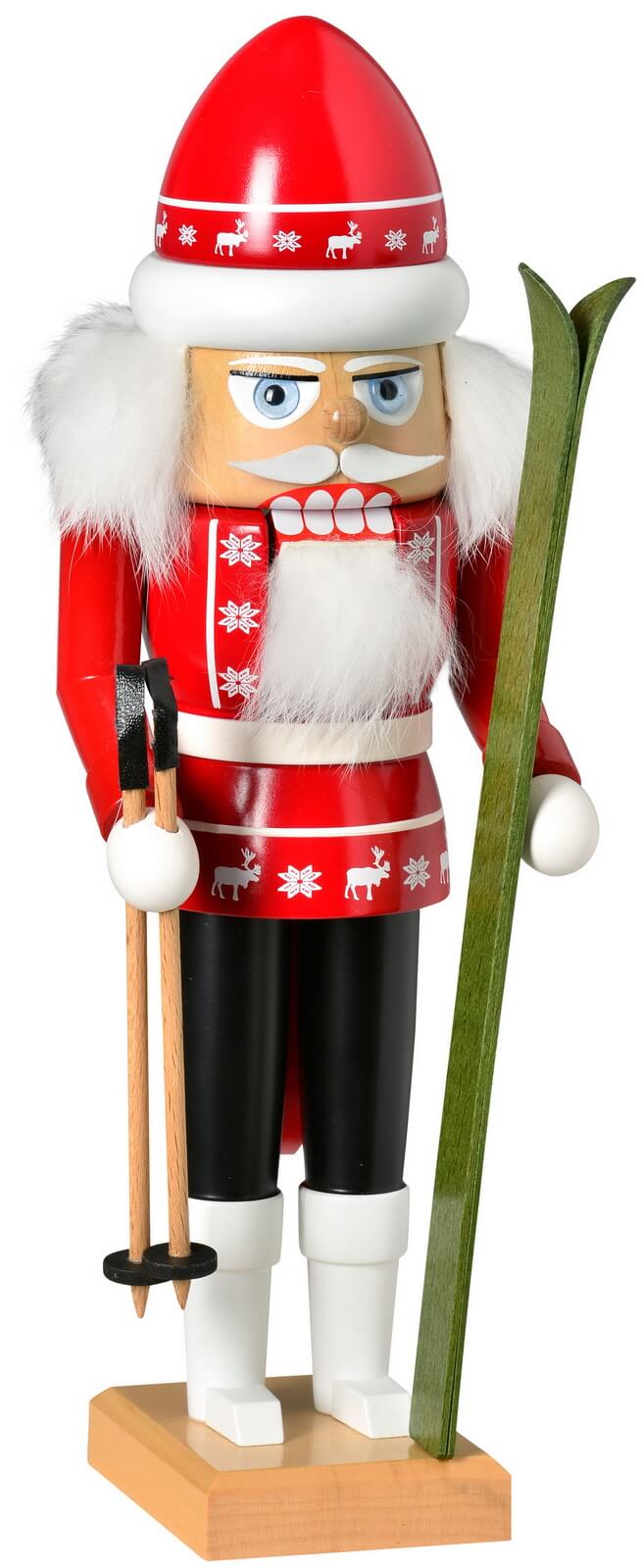 Nutcracker skier, 29 cm by KWO