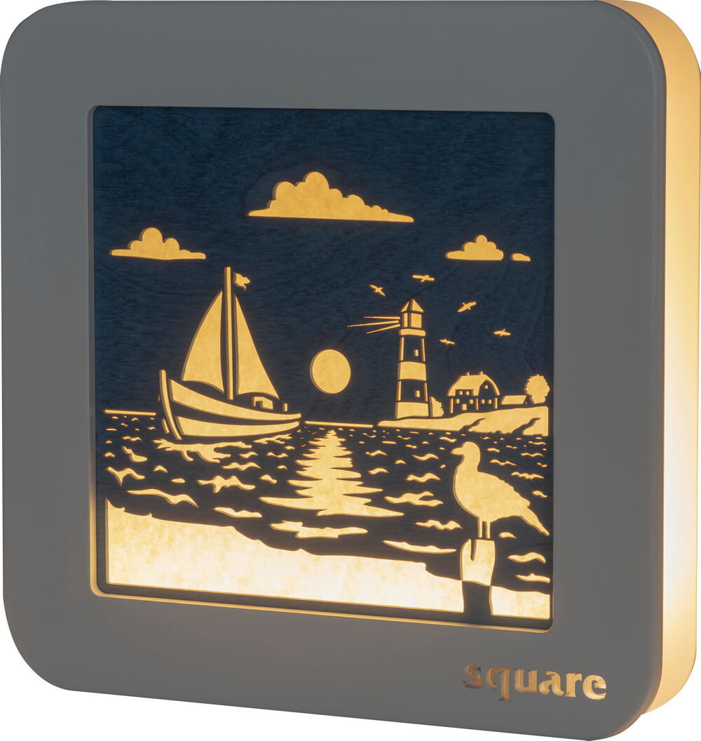 LED Standbild Square Maritim, 29 cm von Weigla_Bild1