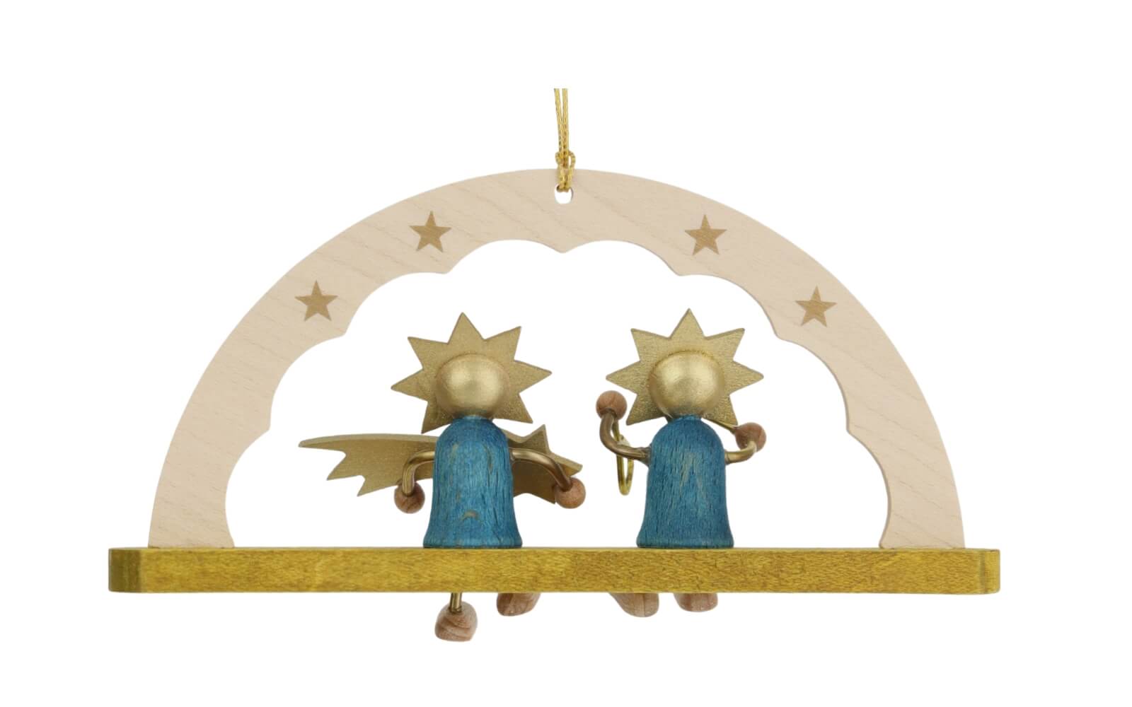 Christmas tree decorations: Schwibbogen stars and triangles by Richard Glässer_2