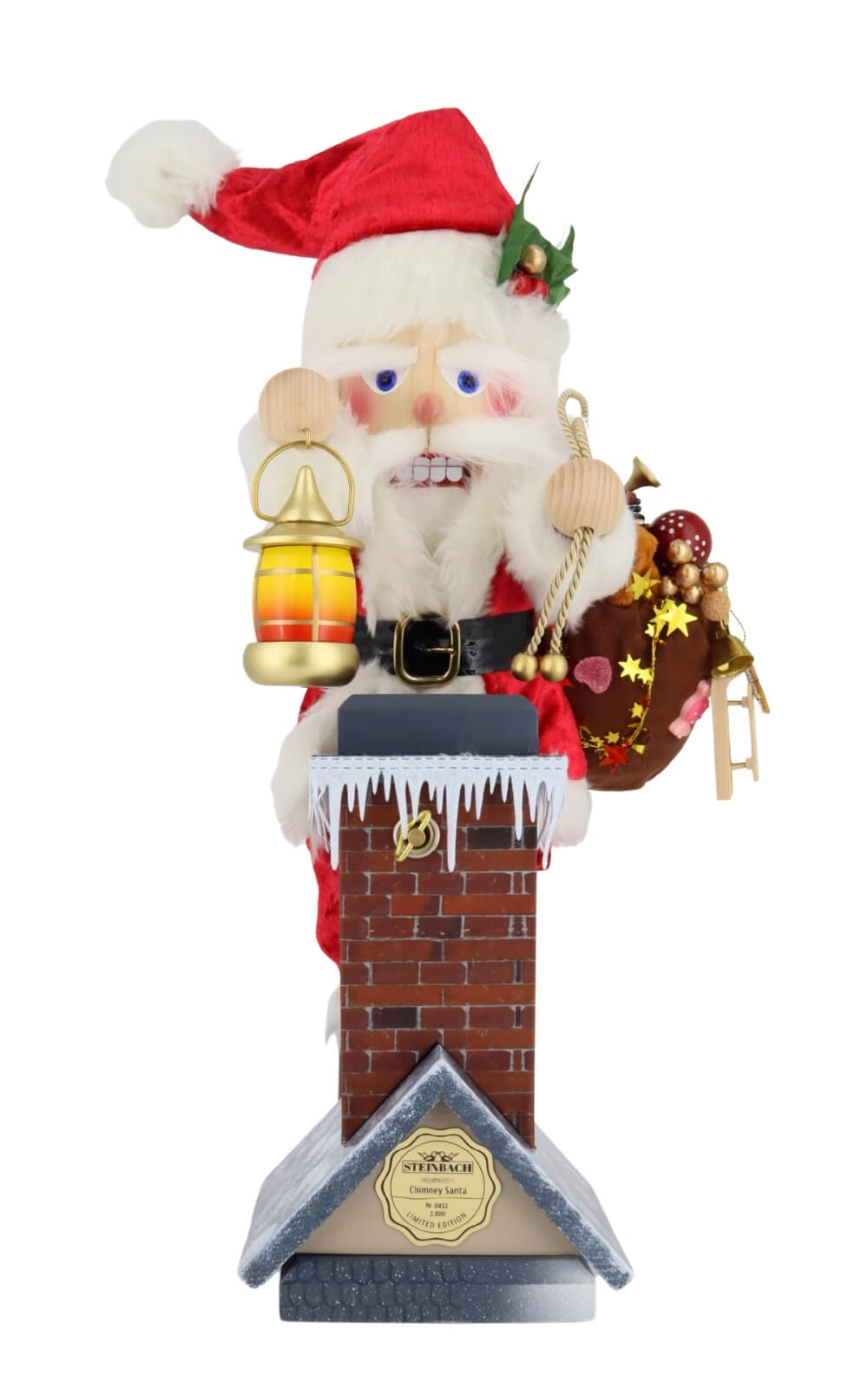 Nutcracker Chimney Santa with Music Box, 43 cm by Steinbach_3