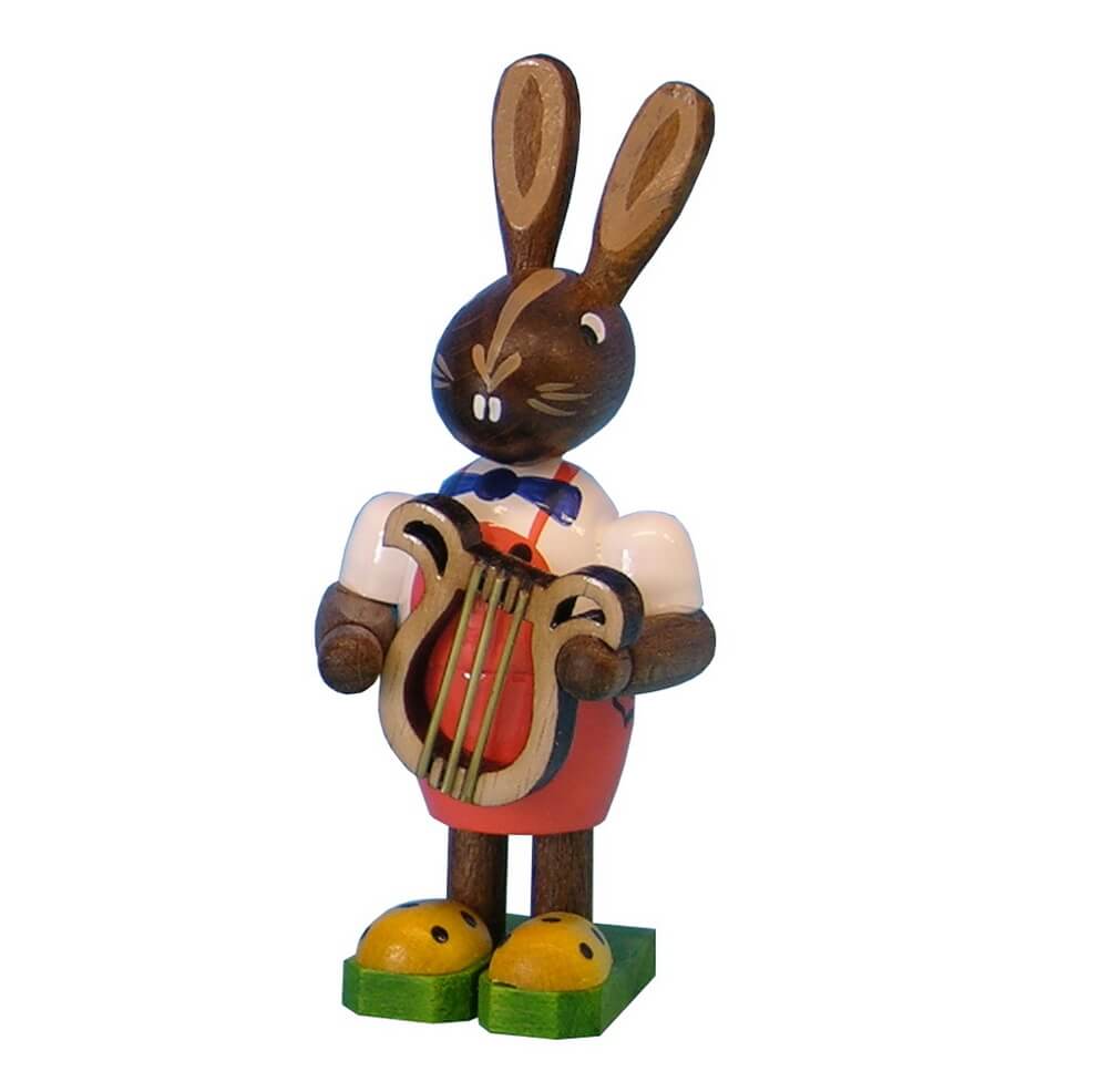 Osterhase - Junge mit Leier von Figurenland Uhlig GmbH