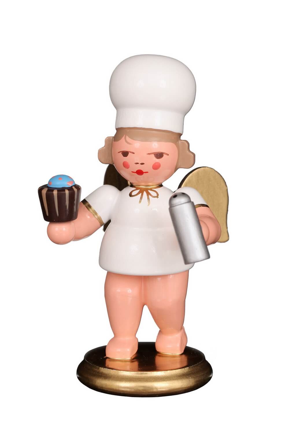 Christmas angel, Baker's angel with cupcake by Christian Ulbricht