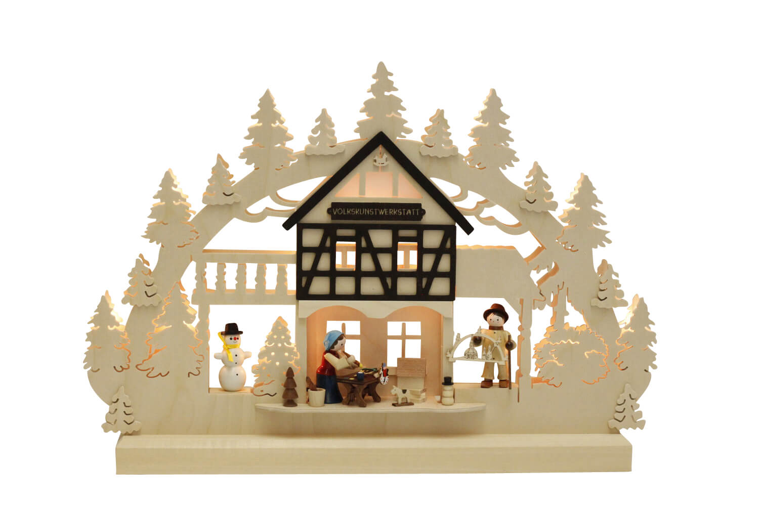 Candle arch folk art workshop, 42 cm by Romy Thiel_picture1