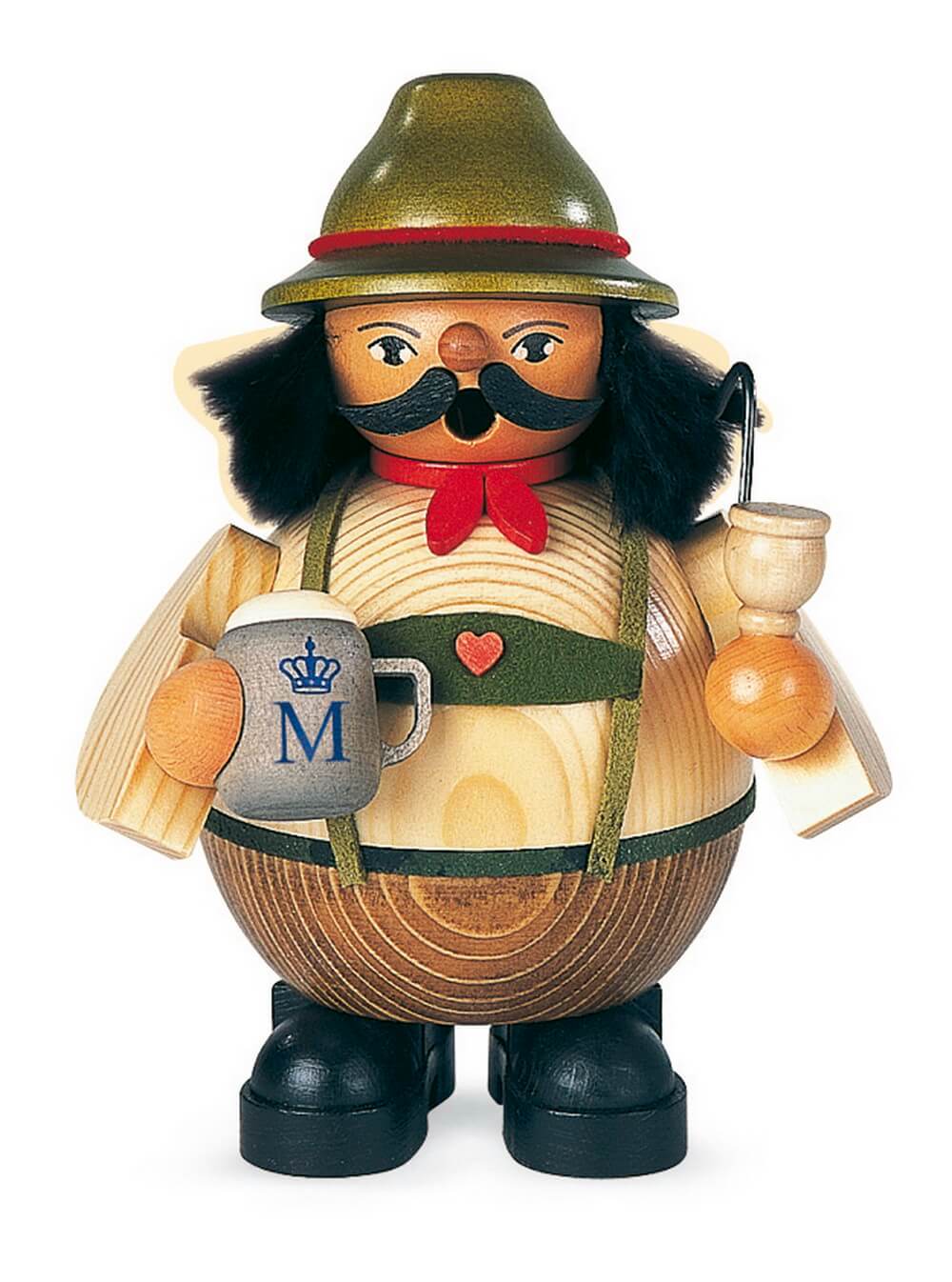 Smoking man Bavarian by Müller Kleinkunst