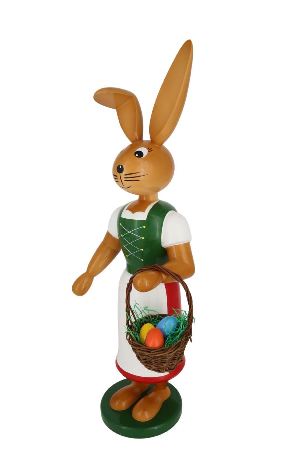 Easter bunny - bunny with long skirt, 58 cm by Holzkunst Gahlenz_1