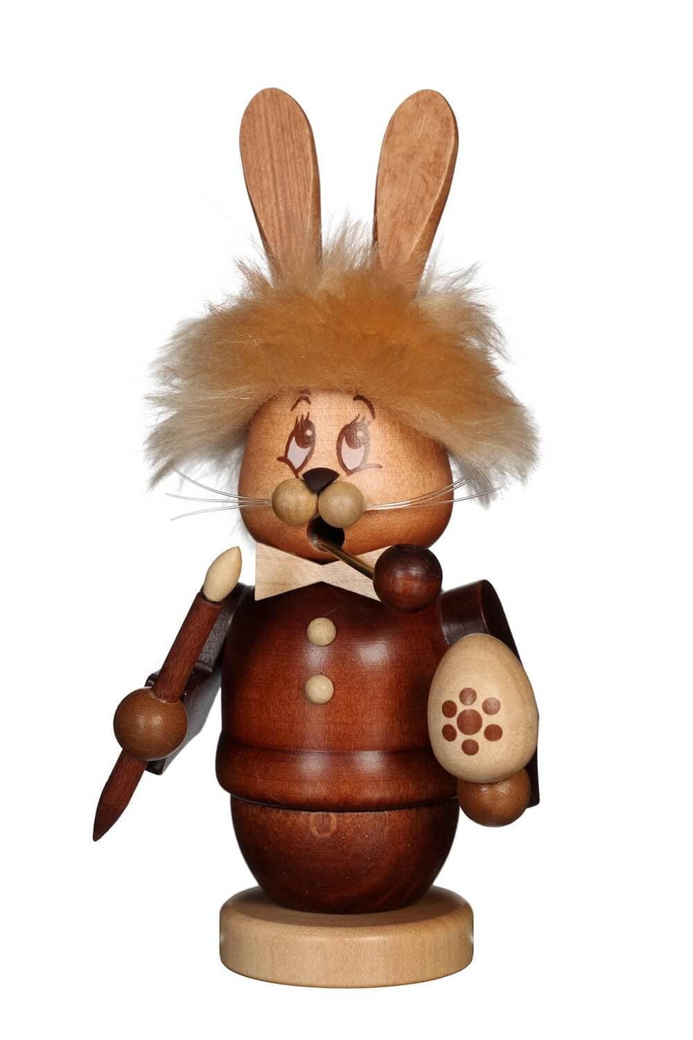 Räuchermännchen Miniwichtel Osterhase Eiermaler, 17 cm von Christian Ulbricht
