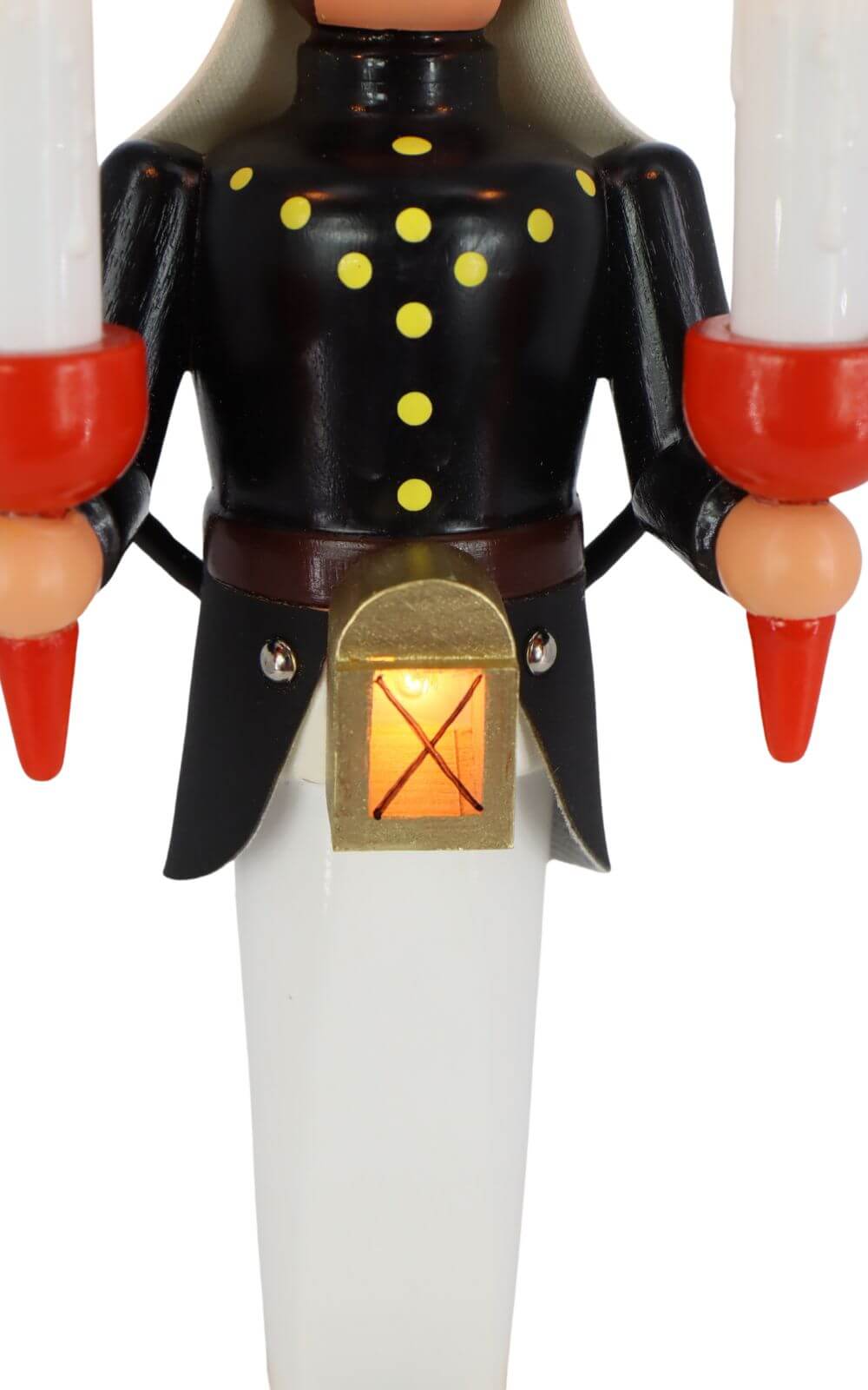 Bergmann aus Holz, 26 cm, bunt, elektrisch beleuchtet von SEIFFEN.COM_5