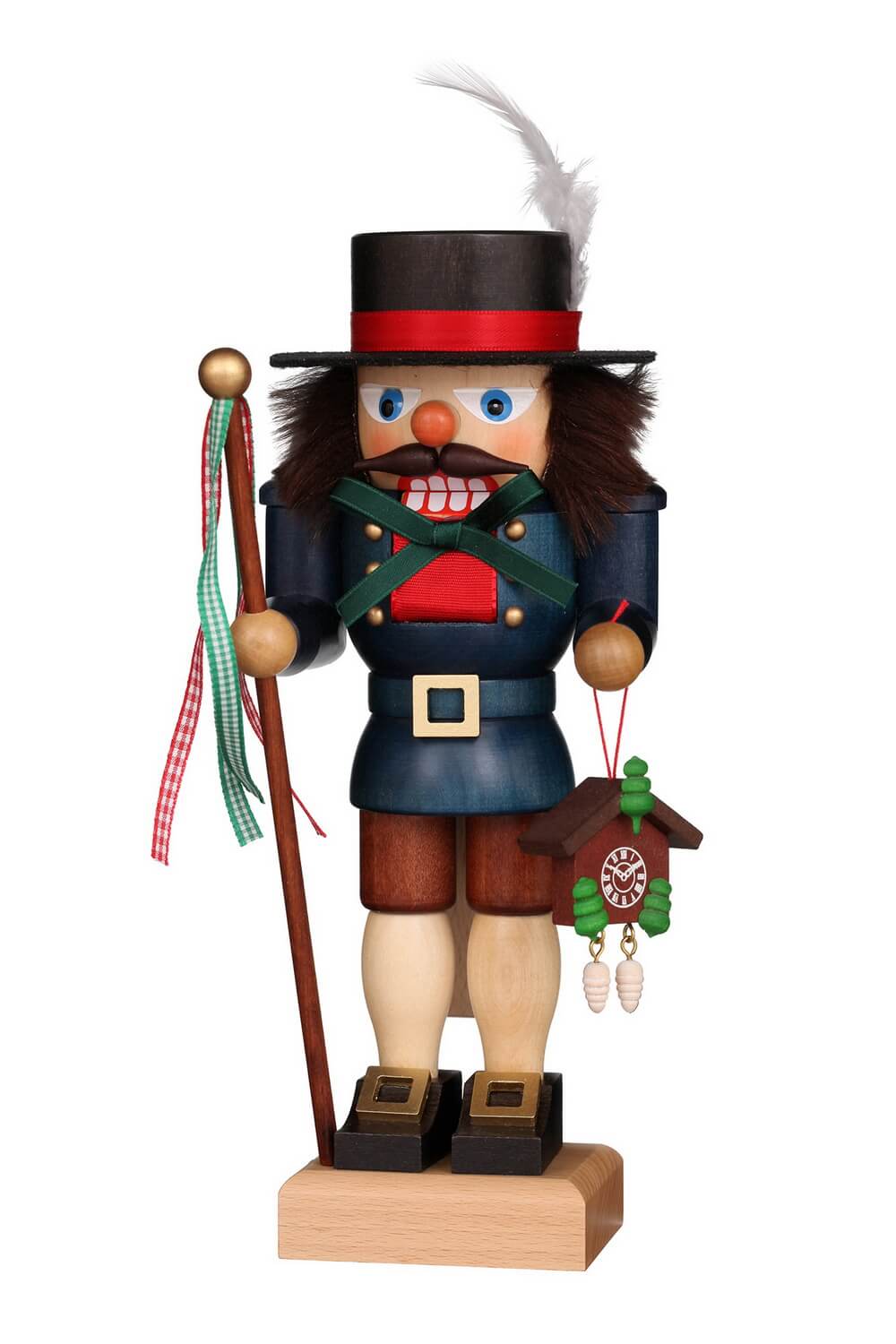 Nutcracker Black Forest, 24 cm, colored by Christian Ulbricht