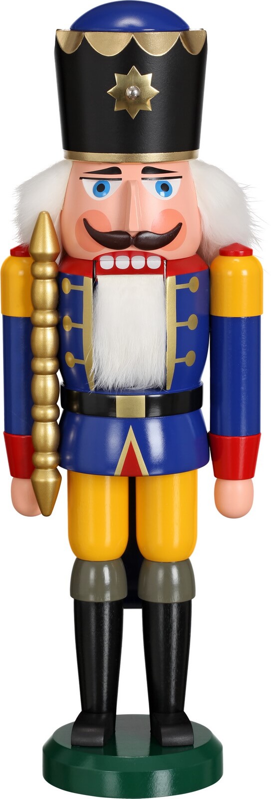 Nutcracker King, 38 cm by Seiffener Volkskunst eG