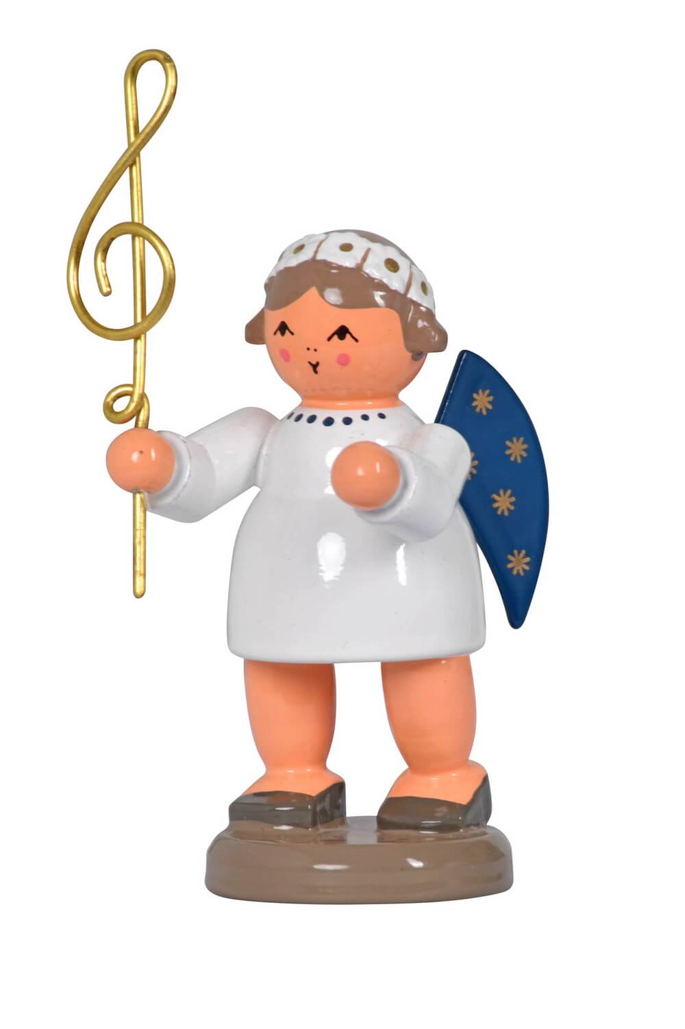 Christmas angel with note key, 6 cm by KWO