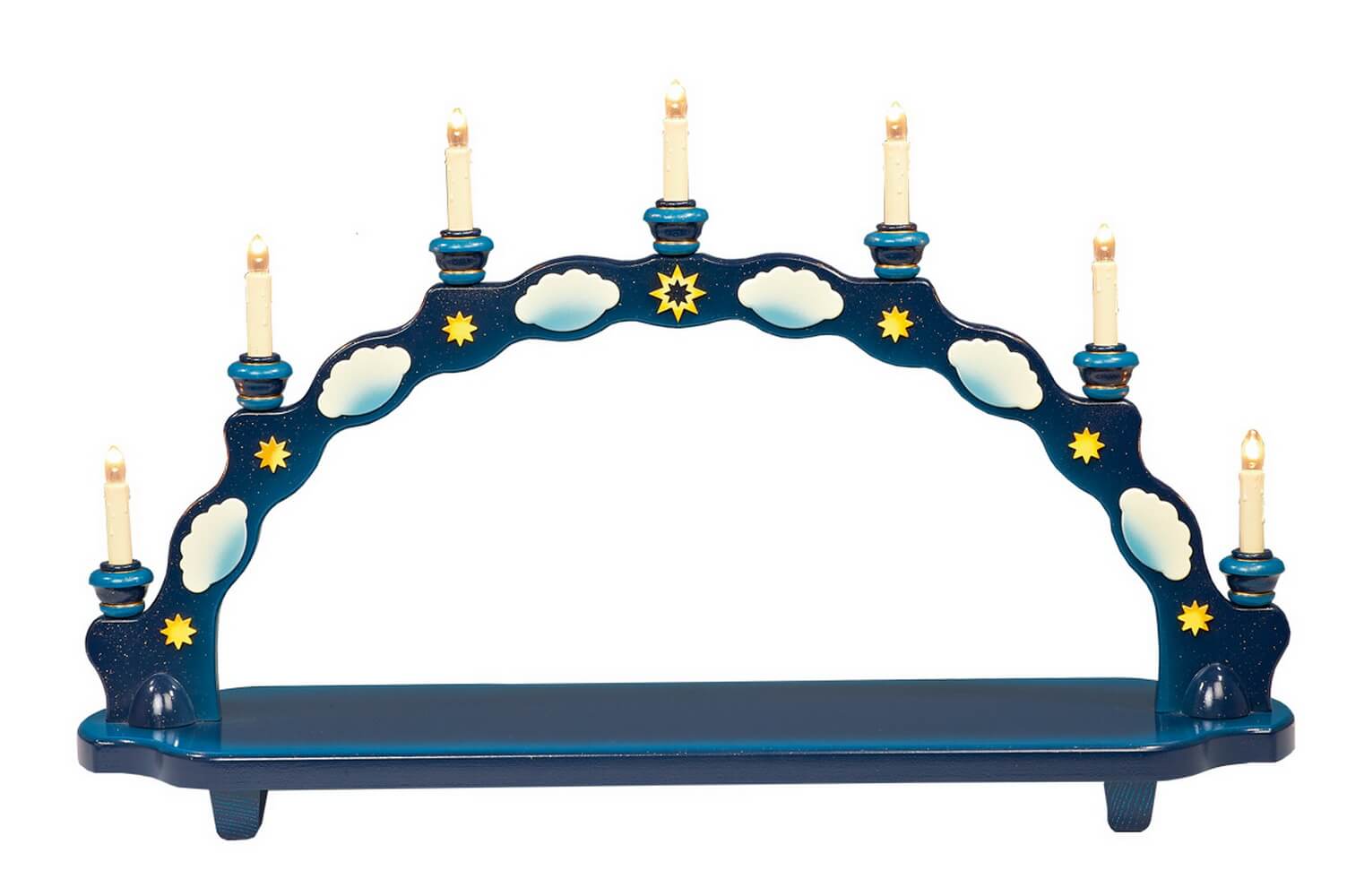Candle arch for Christmas angels, 75 cm by Hubrig