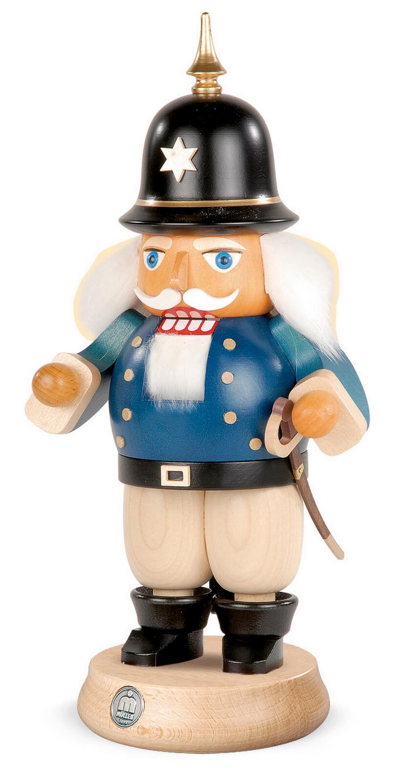 Nutcracker policeman by Müller Kleinkunst