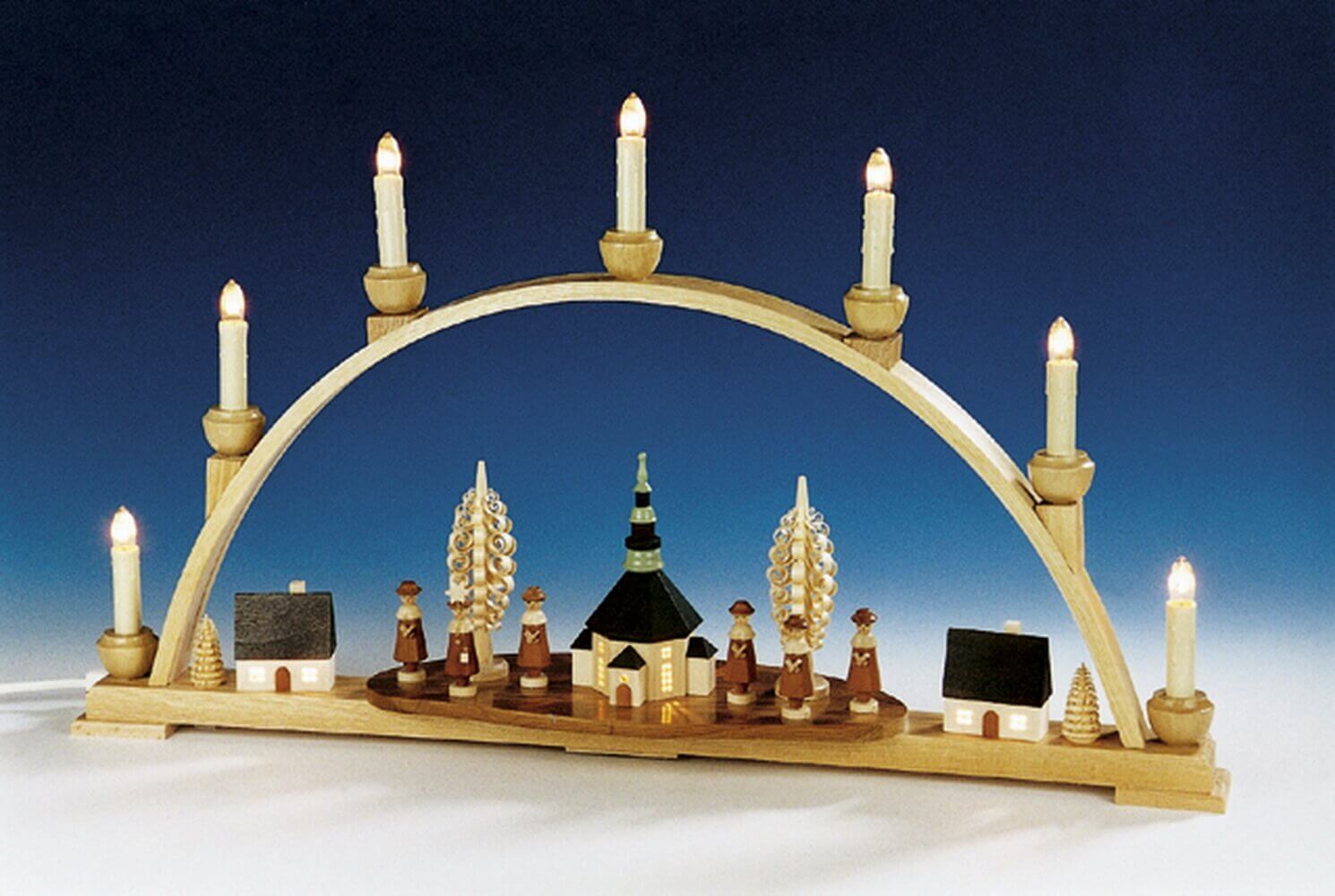 Candle arch Seiffen church, 63 cm by Knuth Neuber_picture2