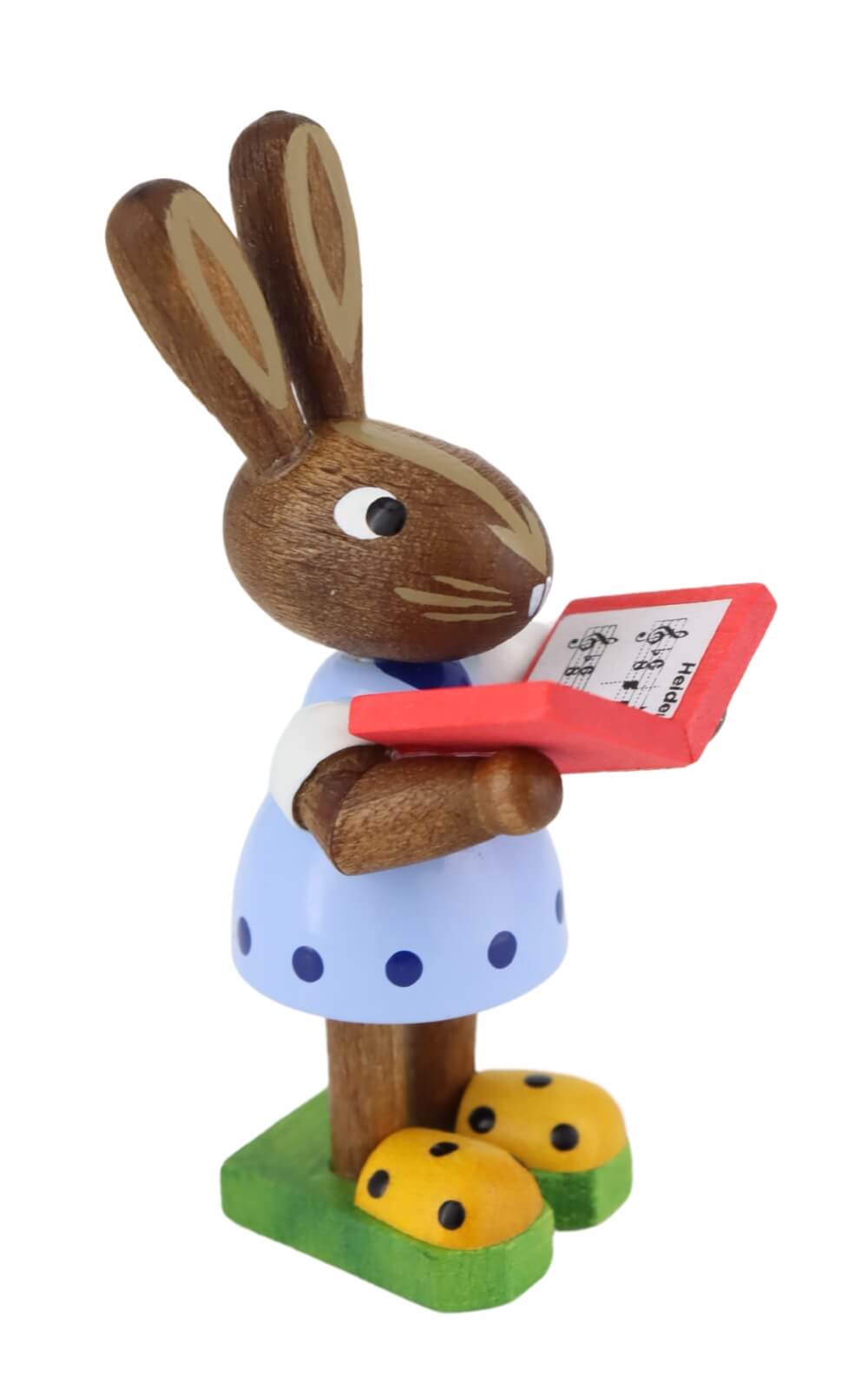Osterhase - Mädchen mit Buch von Figurenland Uhlig GmbH_1