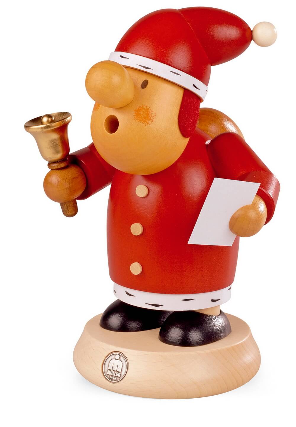 Smoking man Müllerchen® Santa Claus by Müller Kleinkunst