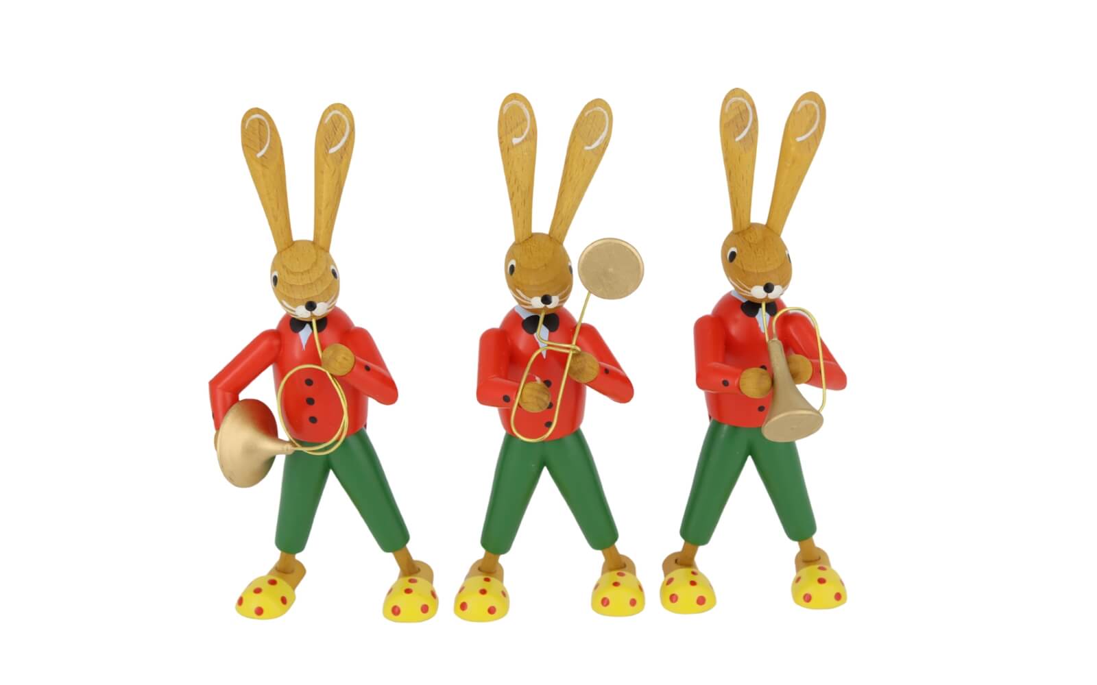 Osterhasen Orchester, 3 - teilig, 12 cm von Ralf Zenker_2