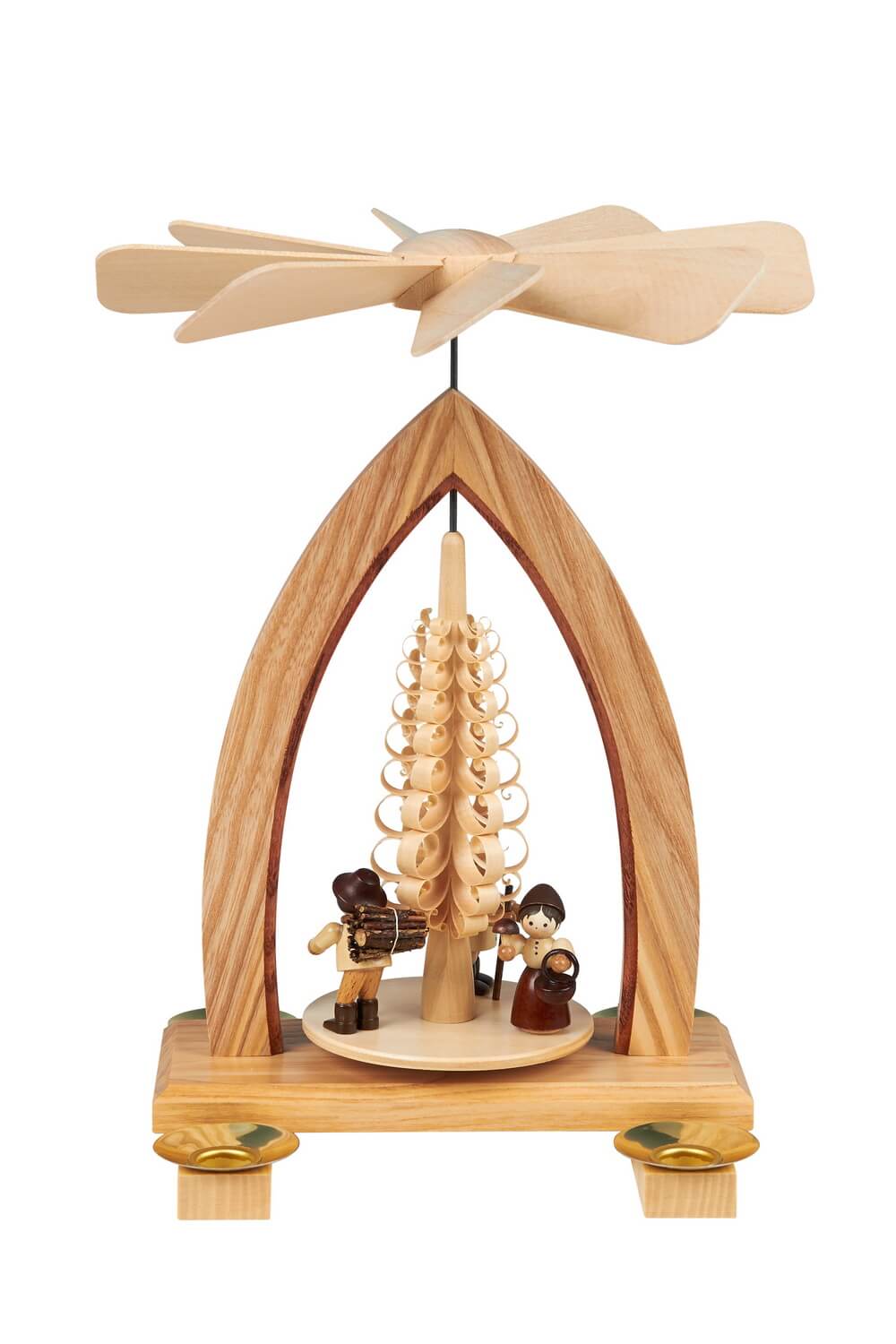 Christmas pyramid with forest people, Heinz Lorenz Olbernhau/ Erzgebirge_Picture1