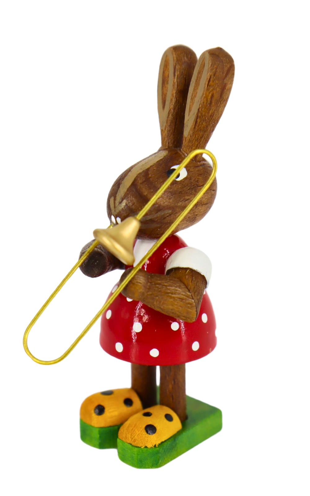 Easter hare - Girls with trumpet by Figurenland Uhlig GmbH_2