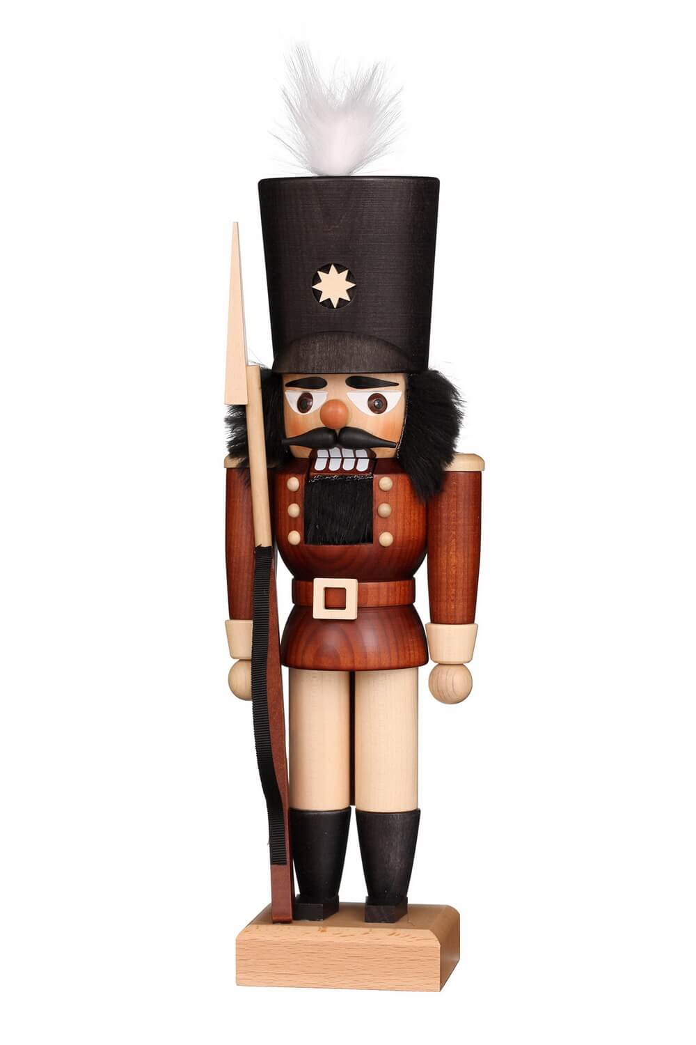Nutcracker soldier, natural, 30 cm by Christian Ulbricht