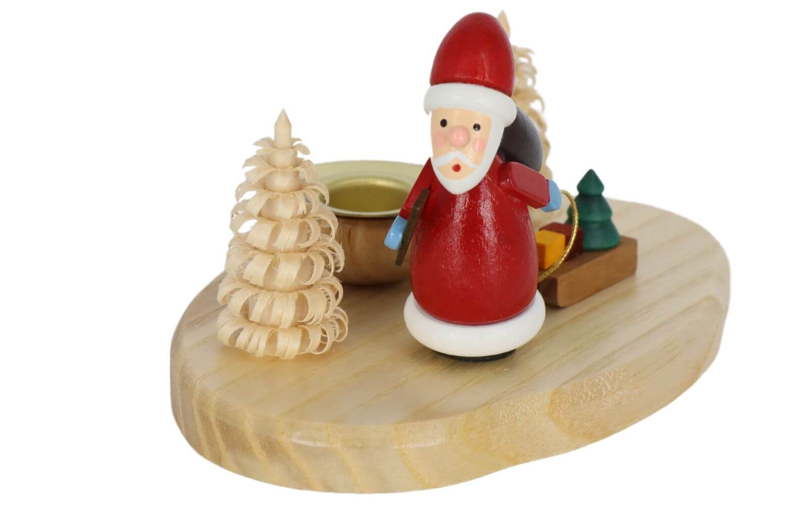 Weihnachtskerzenhalter Weihnachtsmann von Knuth Neuber_1