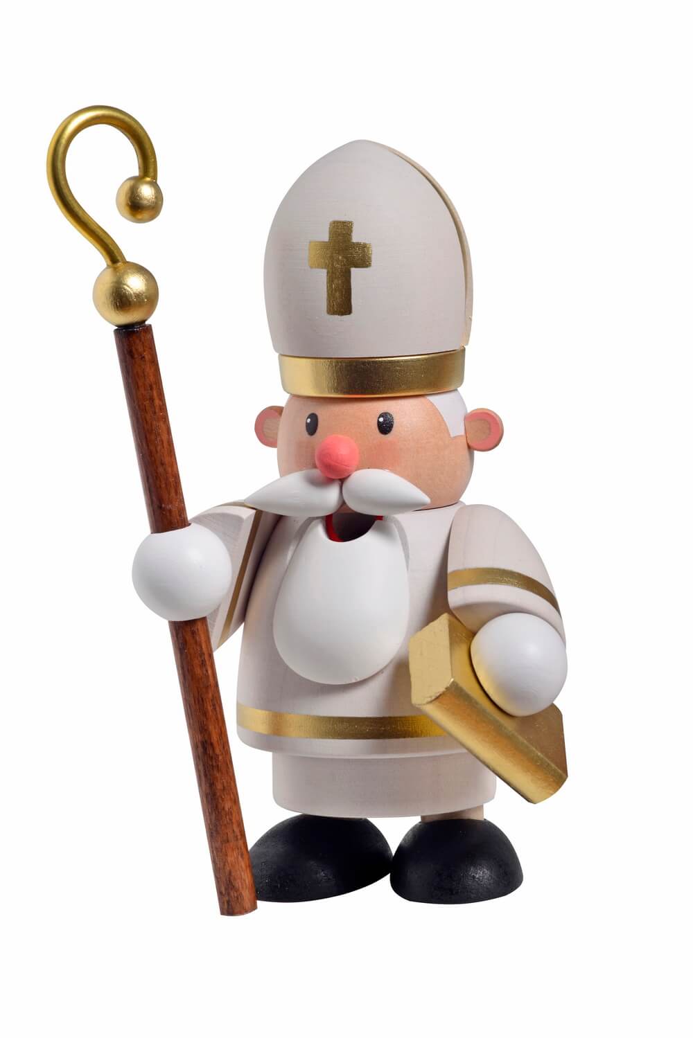 Smoking man holy Saint Nikolaus, 12 cm by KWO