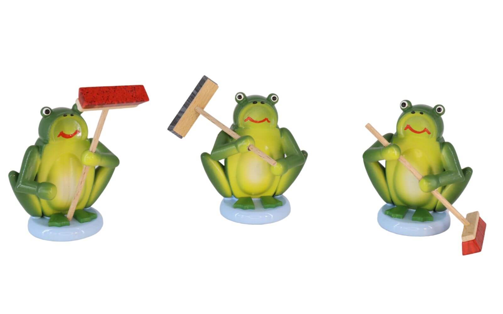 Plastering frogs, colored by SEIFFEN.COM