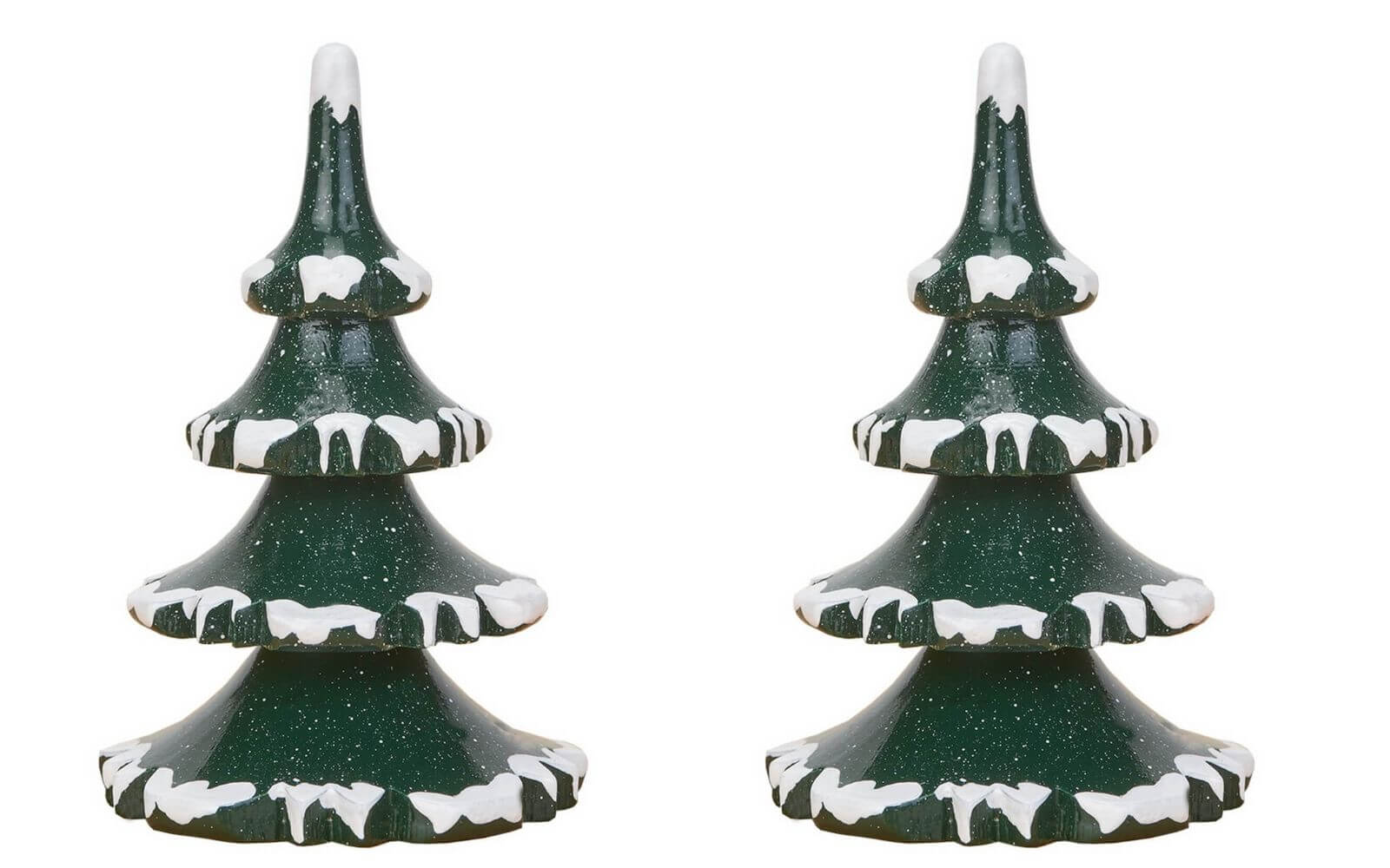 Winterkinder 2er Set Winterbaum, 8 cm von Hubrig Volkskunst