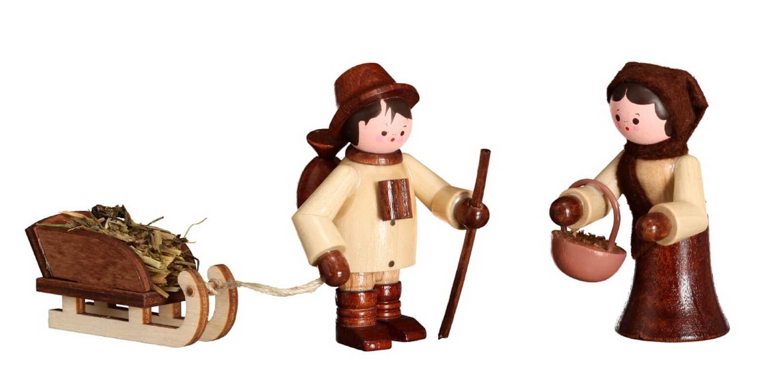 Wildfütterung, 2 - teilig, natur von Romy Thiel