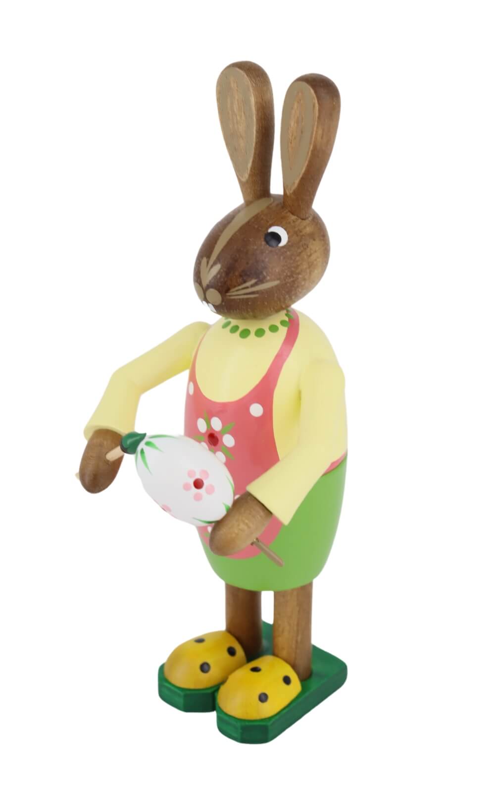 Osterhase - Frau mit Pinsel und kleinem Osterei, 15 cm von Figurenland Uhlig GmbH_2