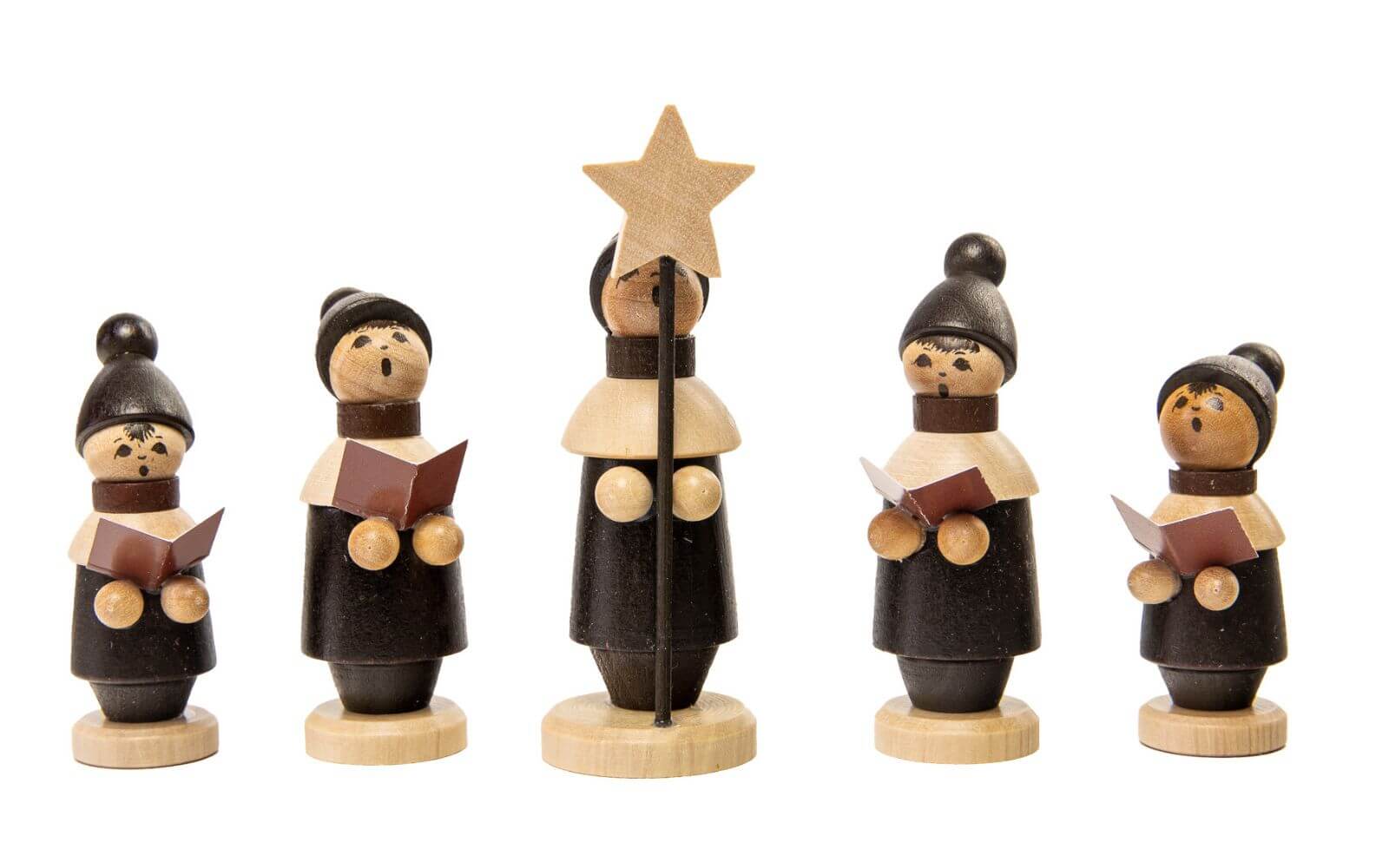 Miniaturen Kurrende, 5 – teilig, farbig von Spielwarenmacher Günther